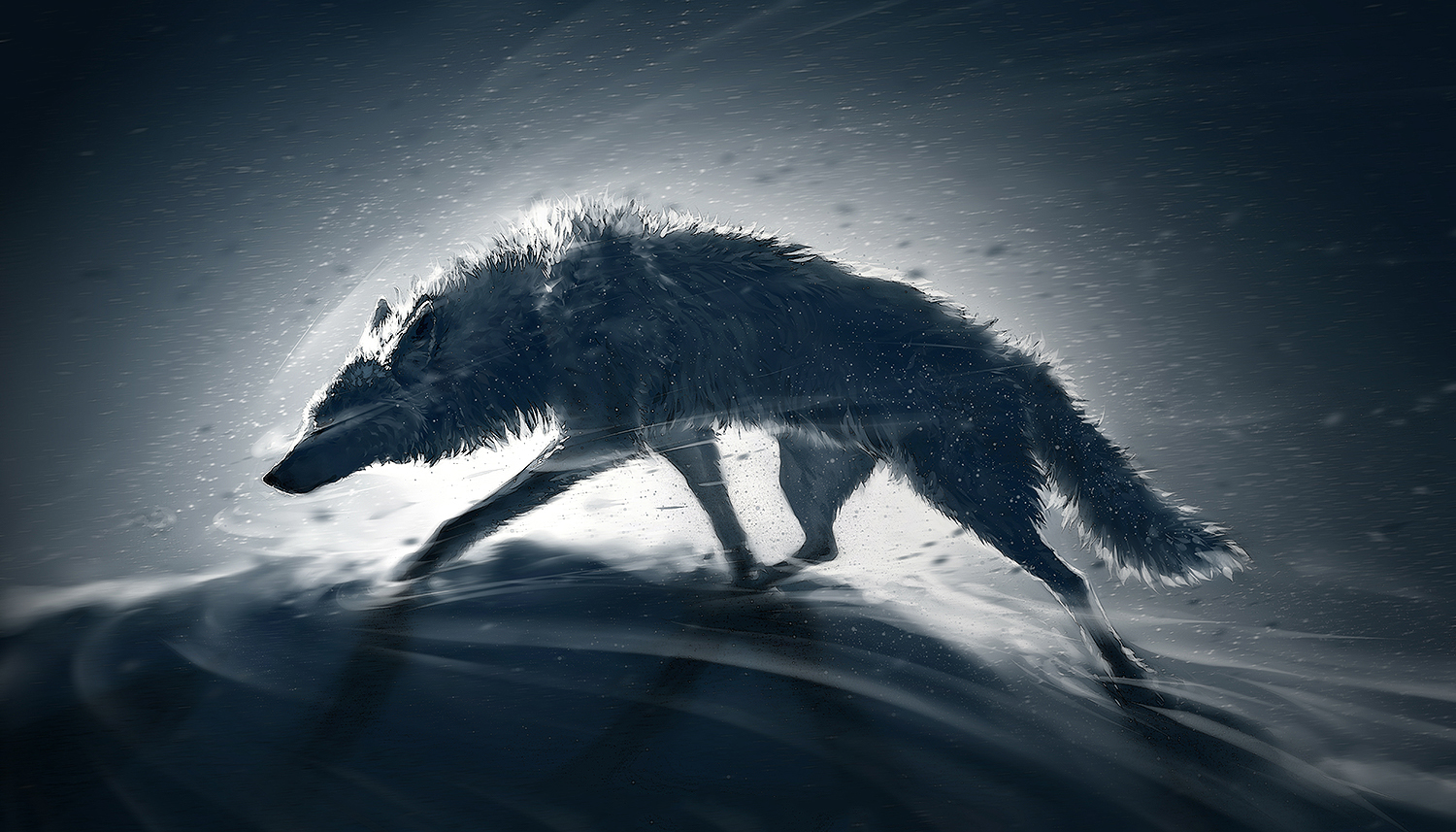 Laden Sie das Fantasie, Wolf, Fantasietiere-Bild kostenlos auf Ihren PC-Desktop herunter