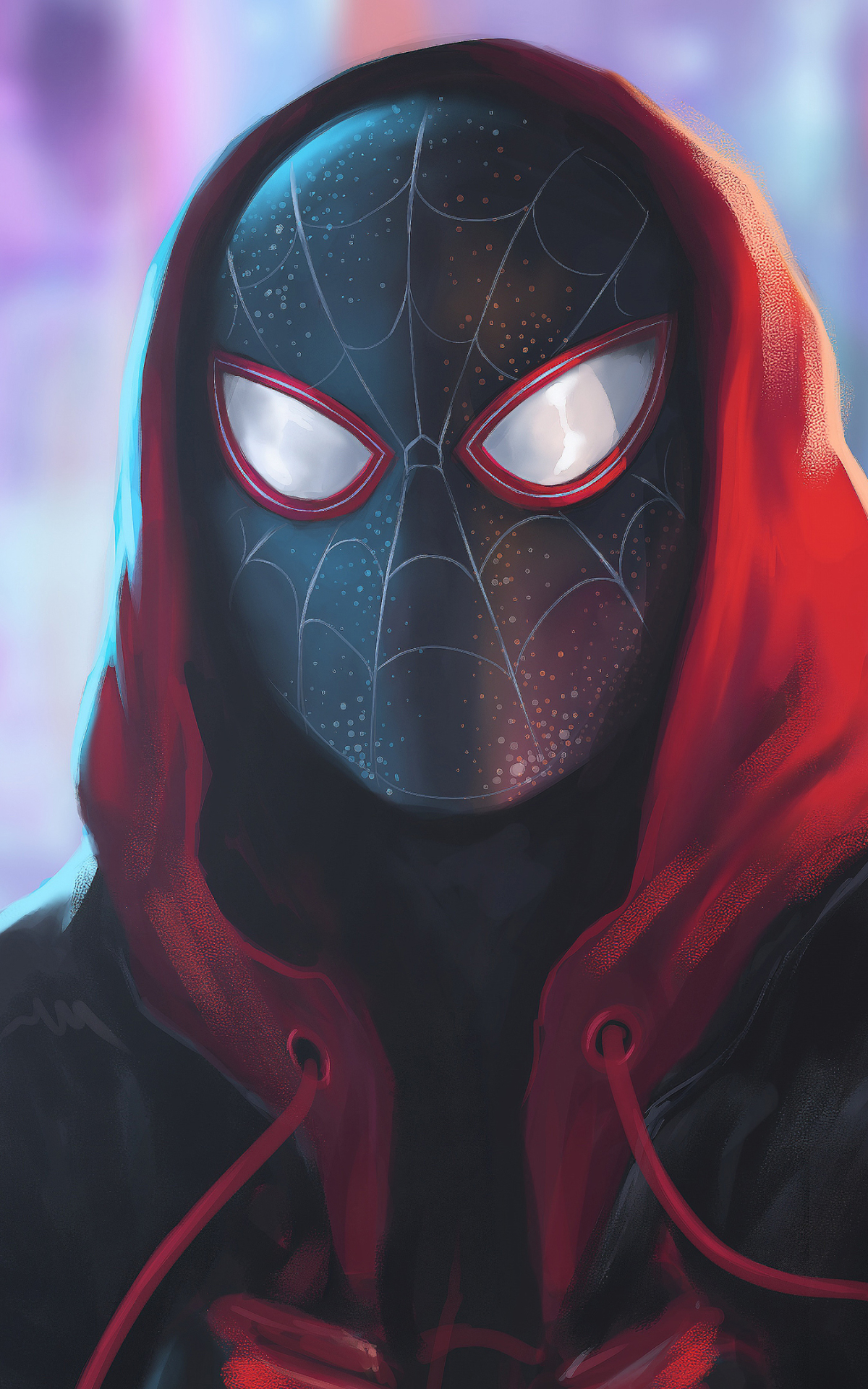 Baixar papel de parede para celular de Homem Aranha, Filme, Miles Morales, Homem Aranha: No Aranhaverso gratuito.