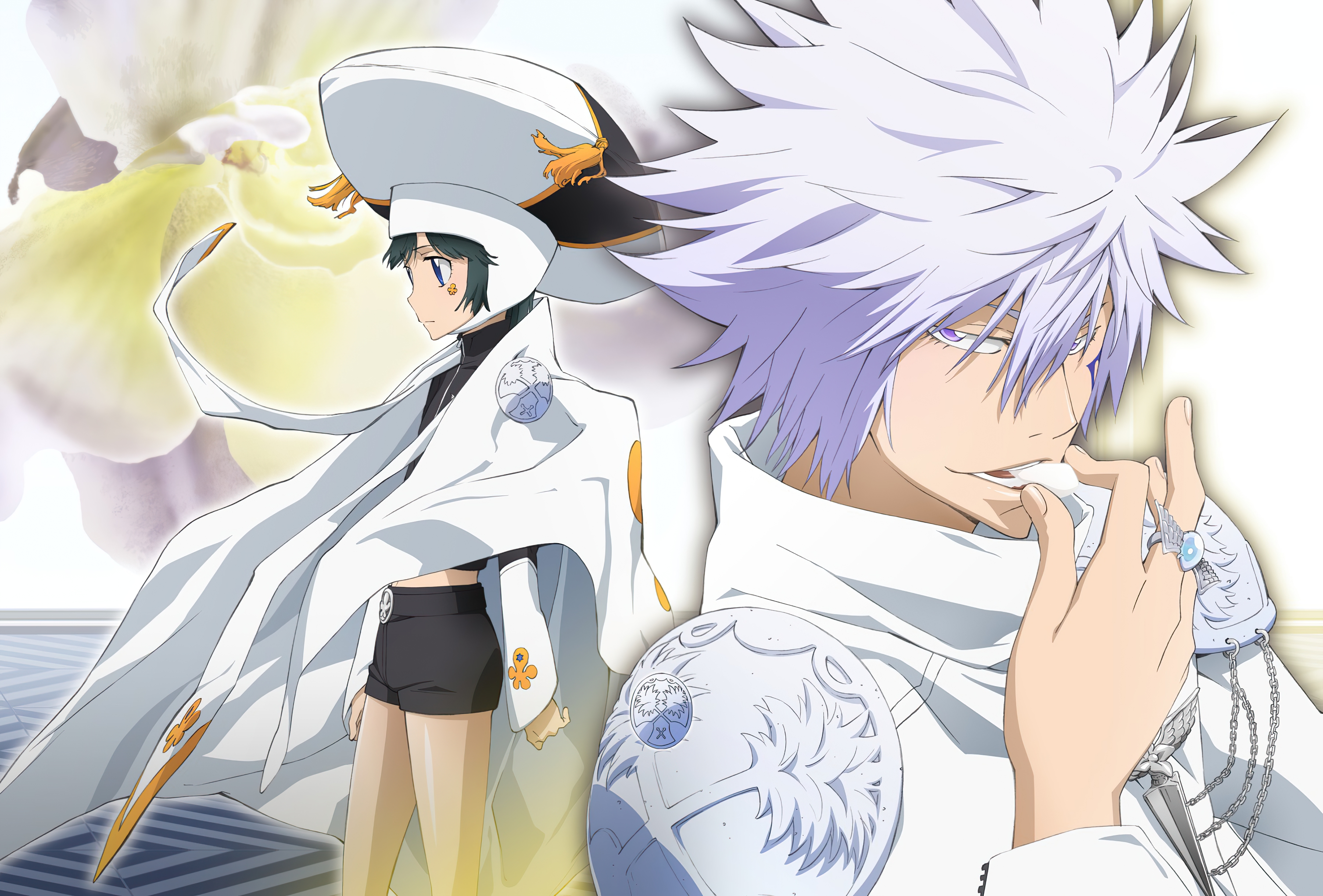 Laden Sie das Animes, Reborn!, Byakuran (Katekyo Hitman Reborn!)-Bild kostenlos auf Ihren PC-Desktop herunter
