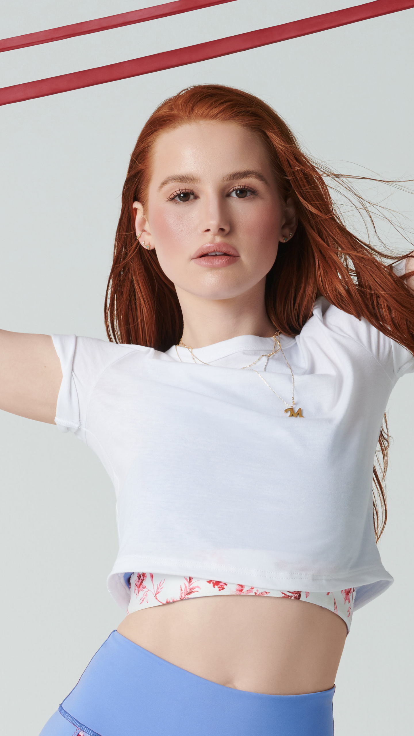 Download mobile wallpaper Redhead, American, Celebrity, Actress, Madelaine Petsch for free.