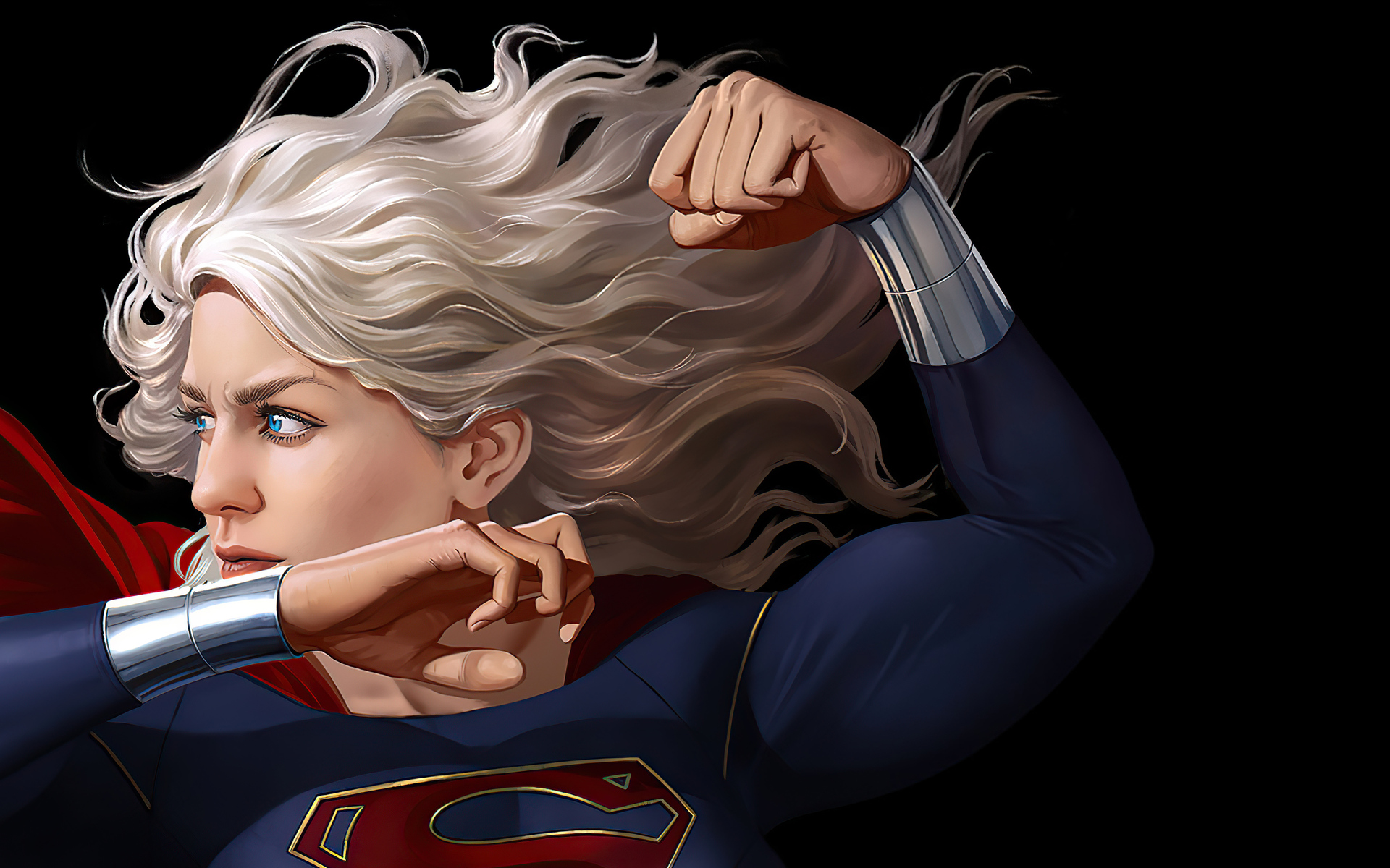 Laden Sie das Fernsehserien, Superheld, Dc Comics, Übermensch, Supergirl, Melissa Benoist-Bild kostenlos auf Ihren PC-Desktop herunter
