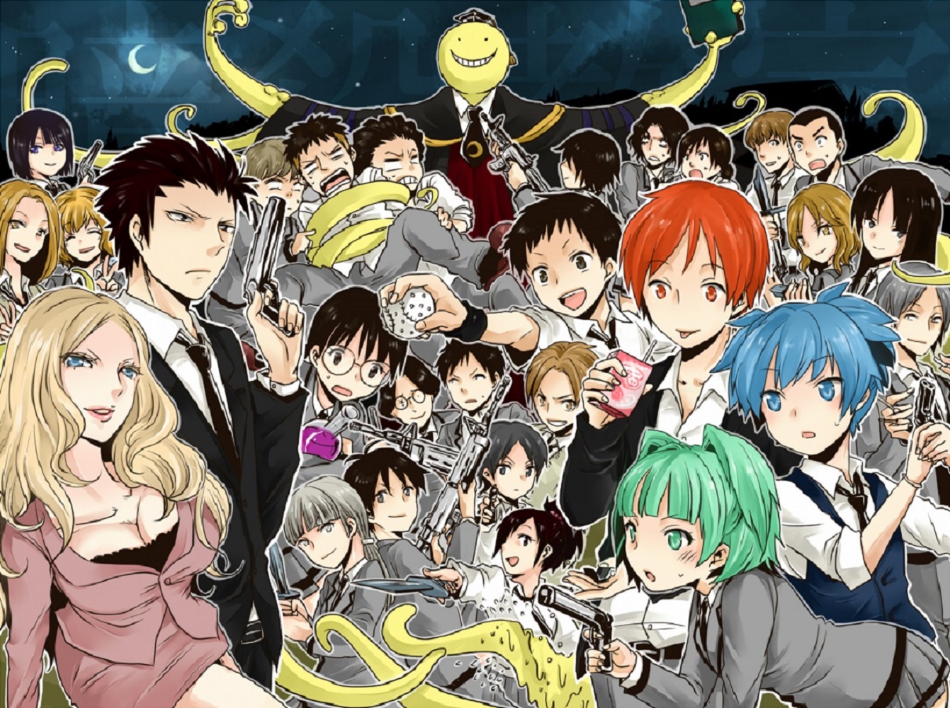 Laden Sie das Animes, Assassination Classroom-Bild kostenlos auf Ihren PC-Desktop herunter