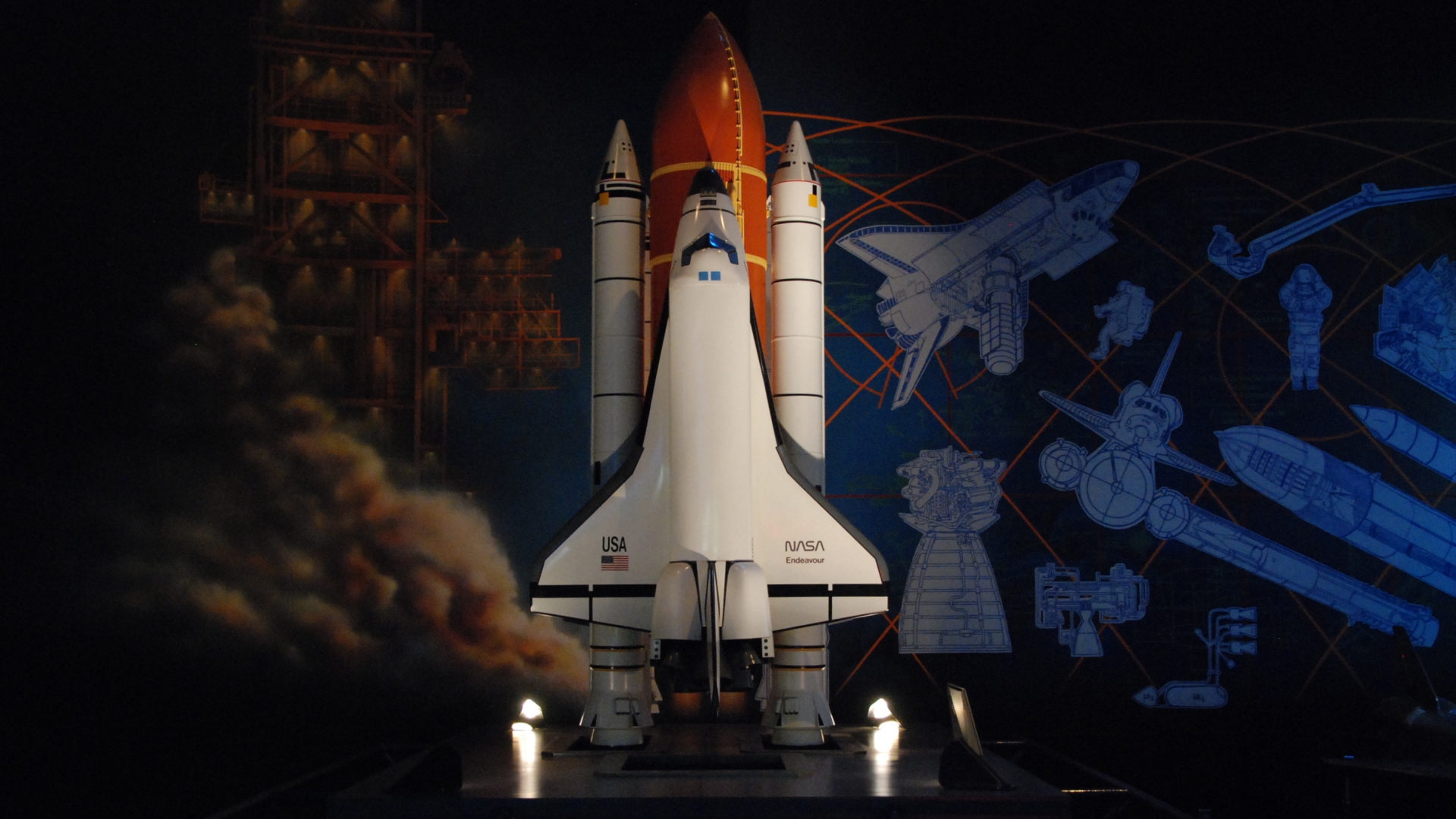 345605 Hintergrundbild herunterladen fahrzeuge, endeavour (raumfähre), space shuttles - Bildschirmschoner und Bilder kostenlos
