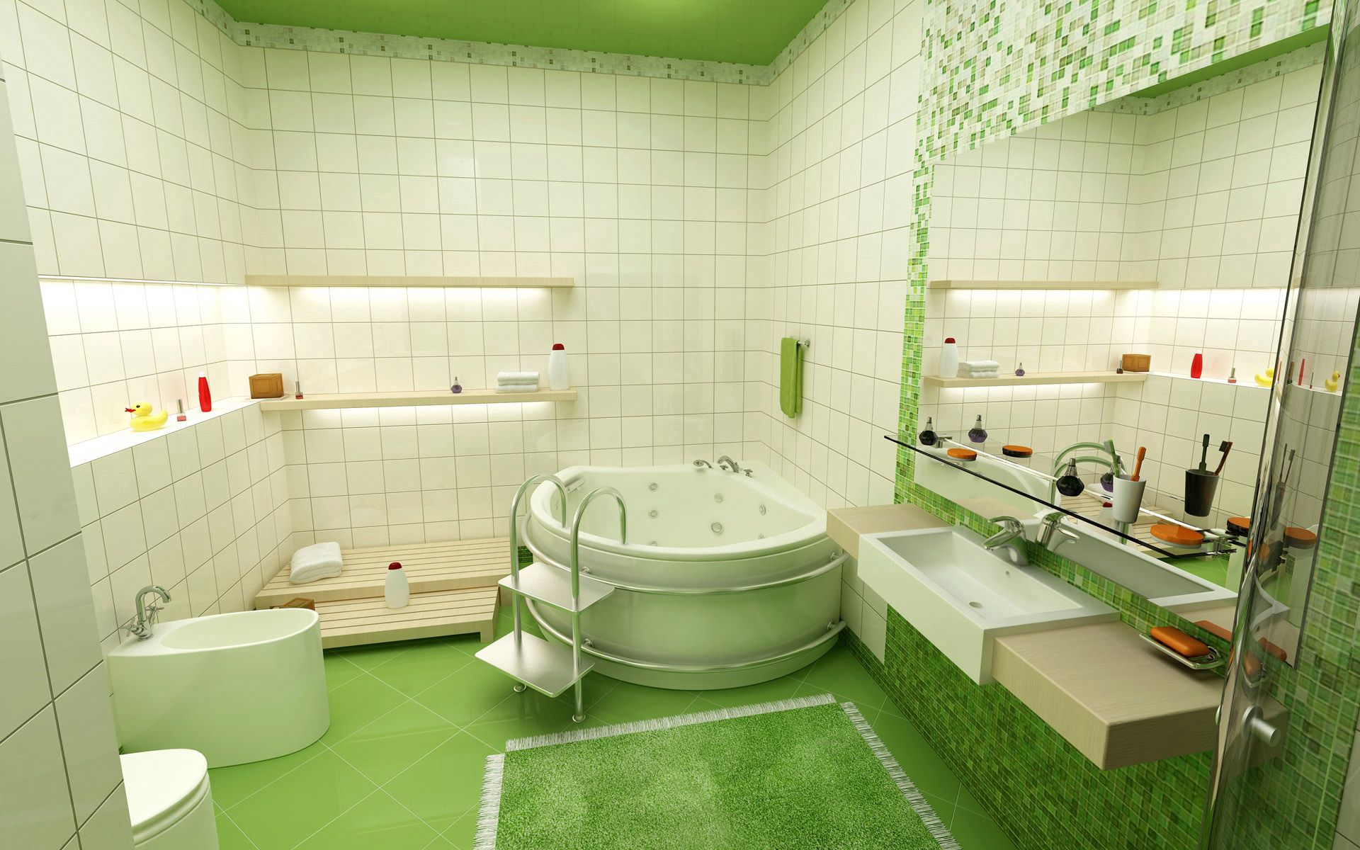 interior, miscellanea, miscellaneous, style, bathroom, tile, plumbing