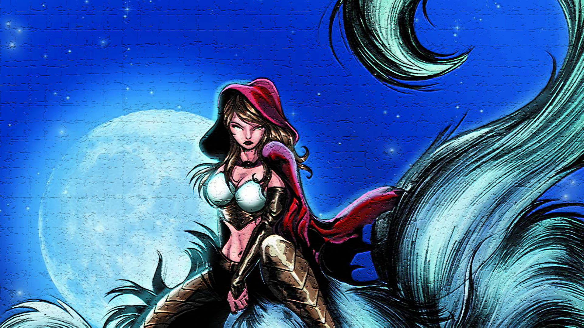 Laden Sie das Comics, Grimmsche Märchen-Bild kostenlos auf Ihren PC-Desktop herunter