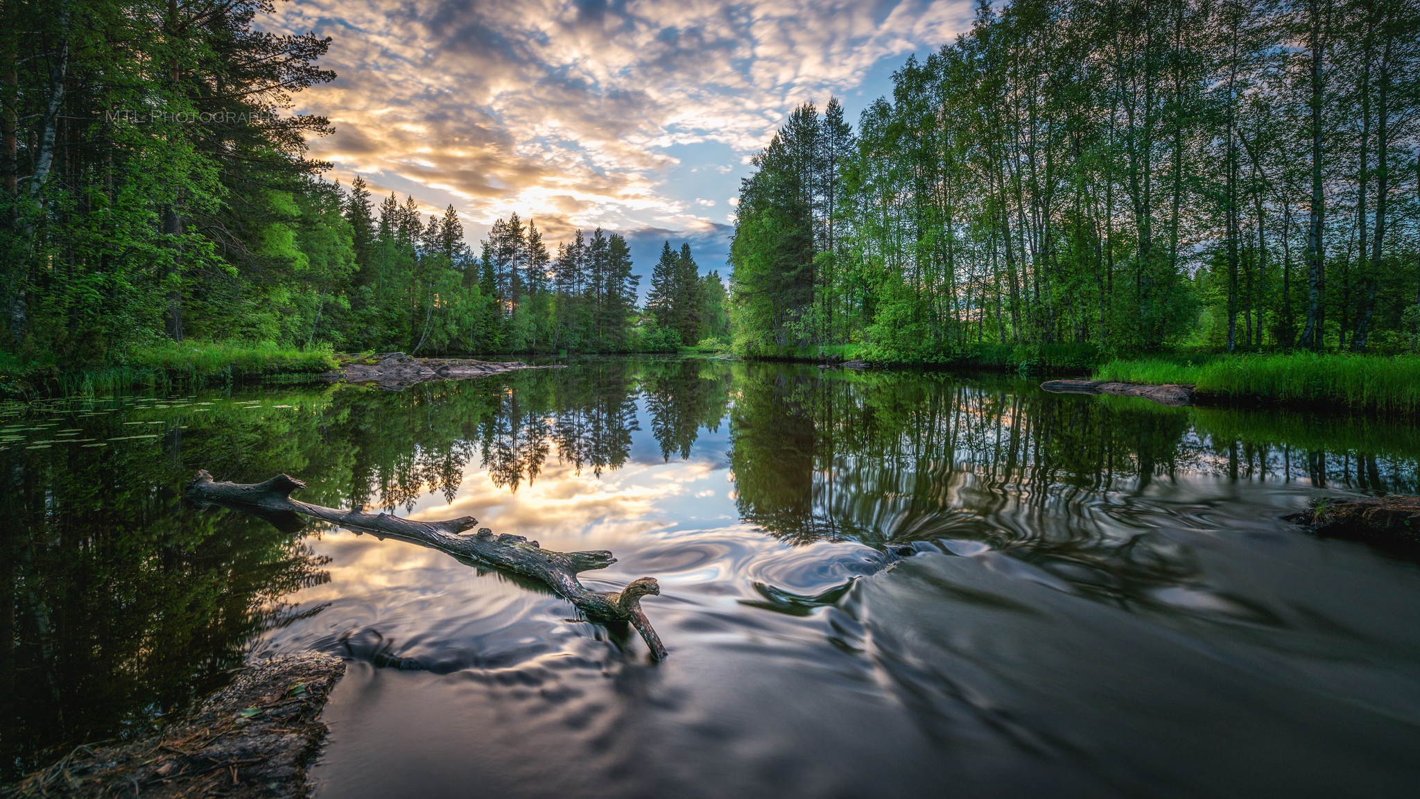 Download mobile wallpaper Nature, Reflection, Tree, Earth, River for free.