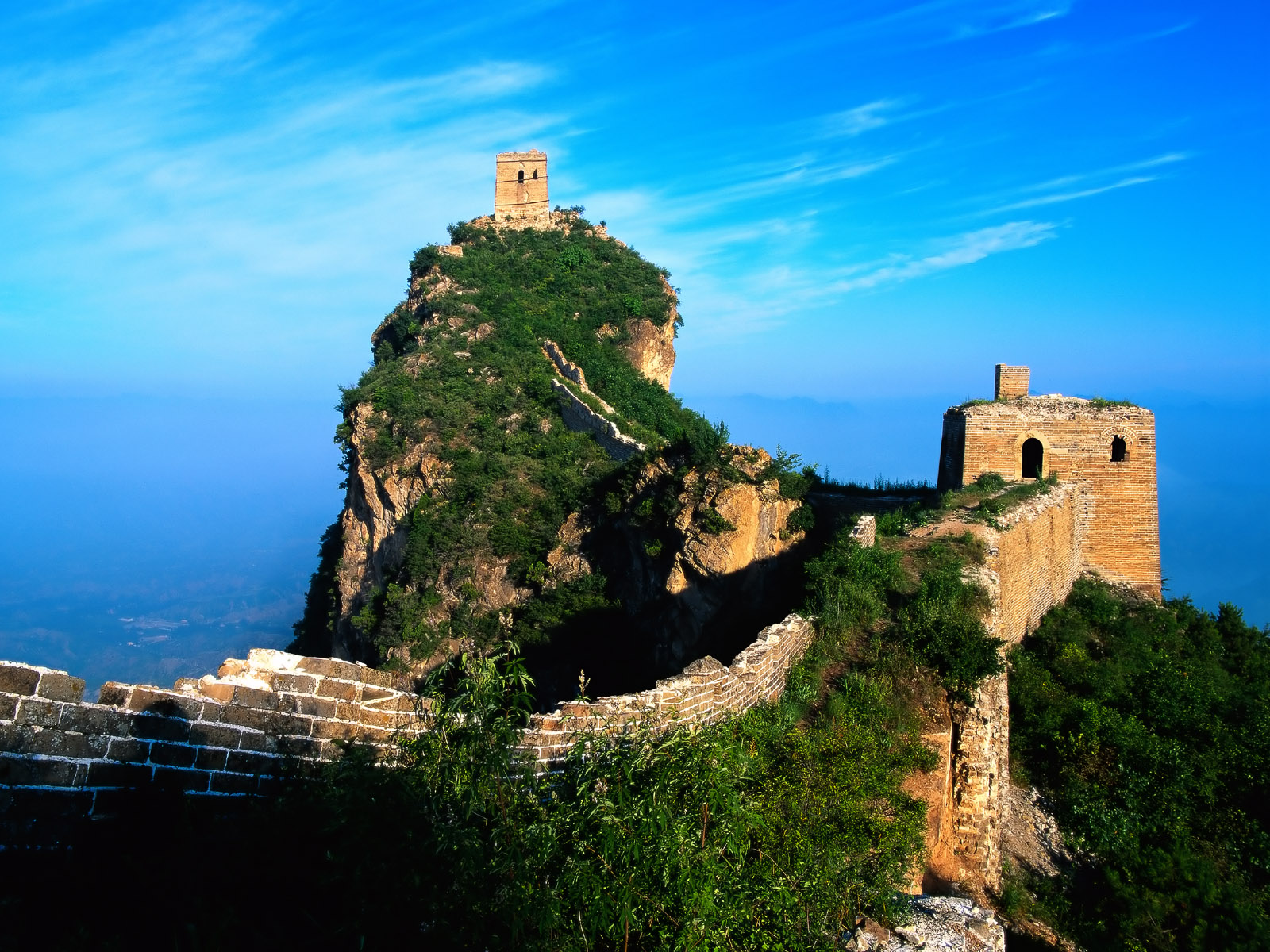 166470 скачать картинку сделано человеком, великая китайская стена, памятники - обои и заставки бесплатно