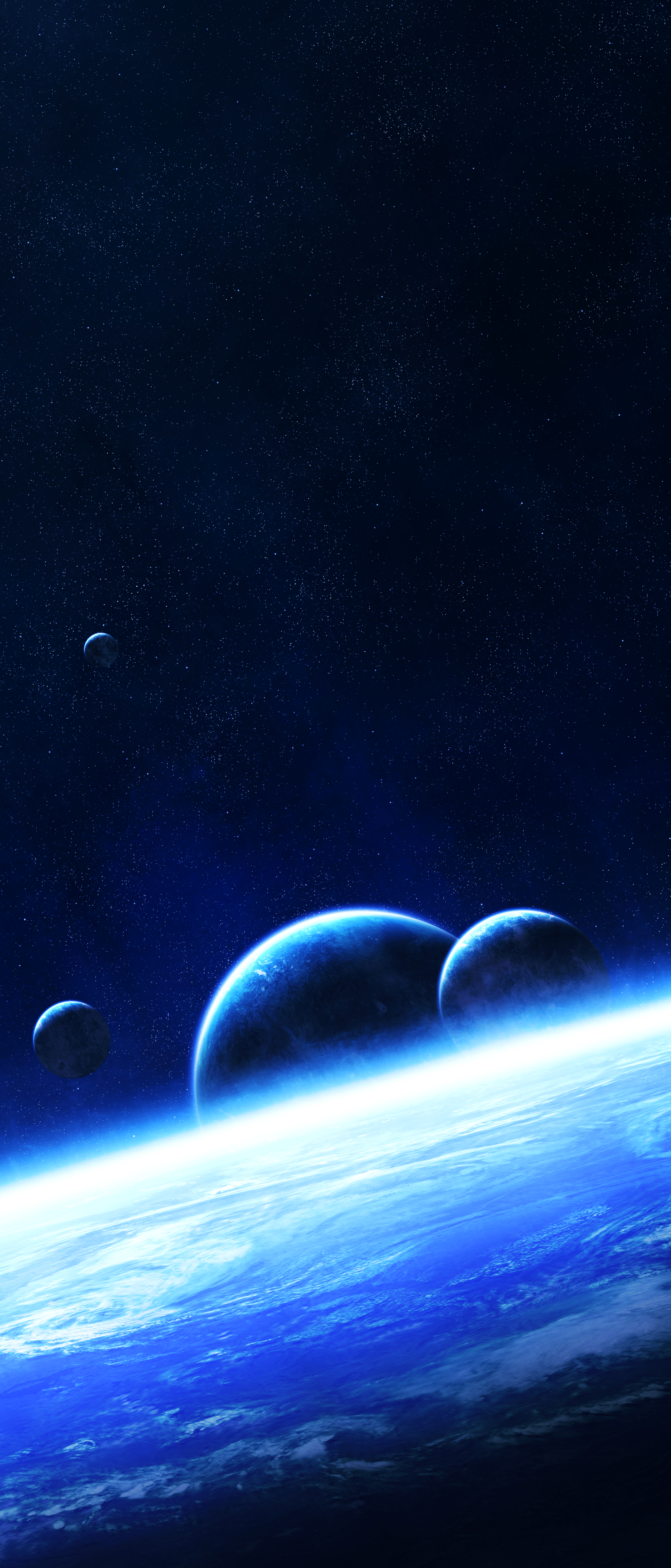 Descarga gratuita de fondo de pantalla para móvil de Espacio, Planeta, Ciencia Ficción, Planetscape.