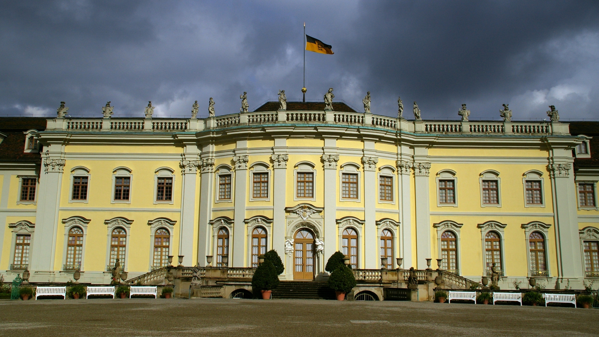 348256壁紙のダウンロードマンメイド, ルートヴィヒスブルク宮殿, 宮殿-スクリーンセーバーと写真を無料で
