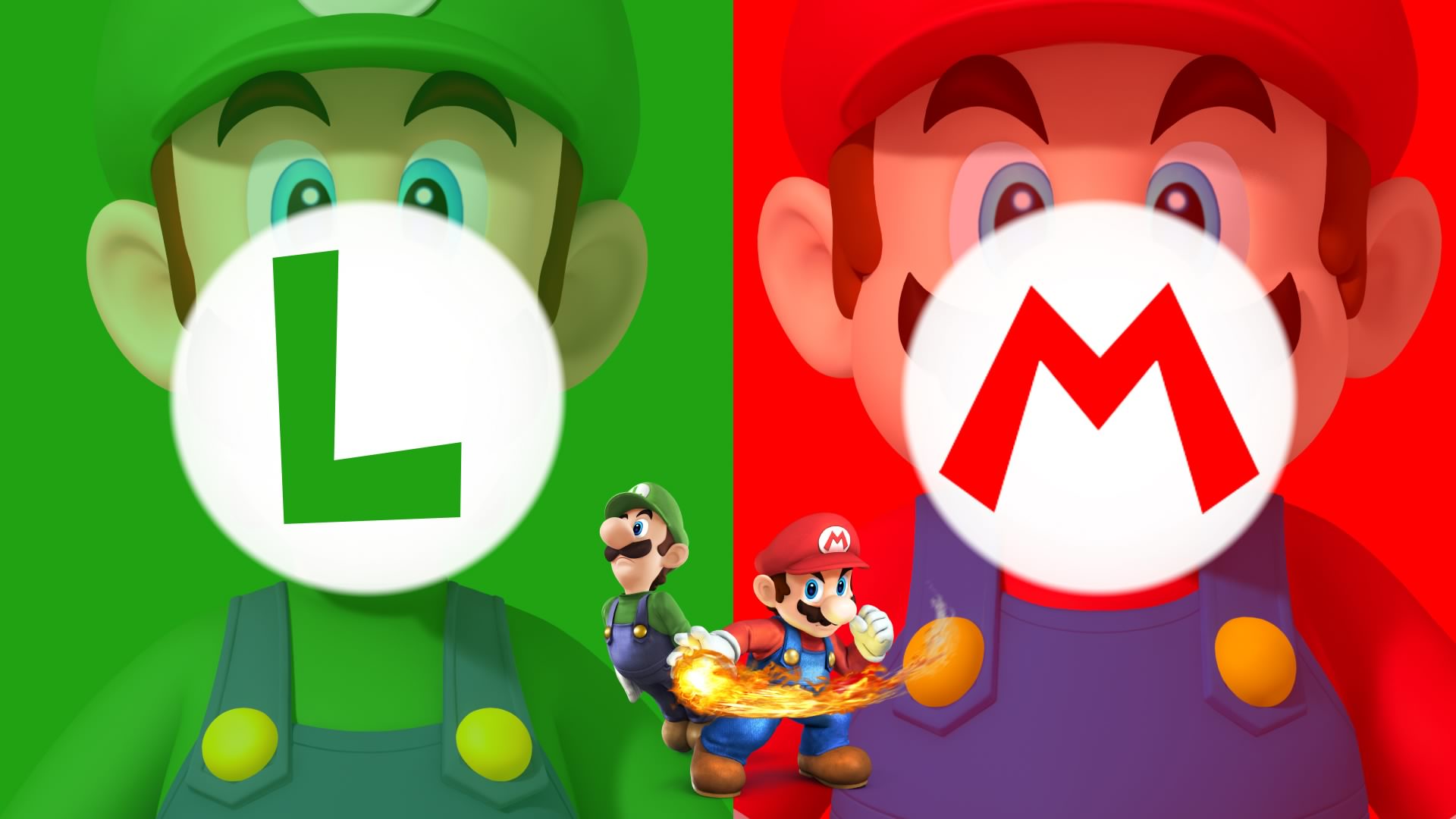 Download mobile wallpaper Mario, Video Game, Luigi, Super Mario All Stars for free.