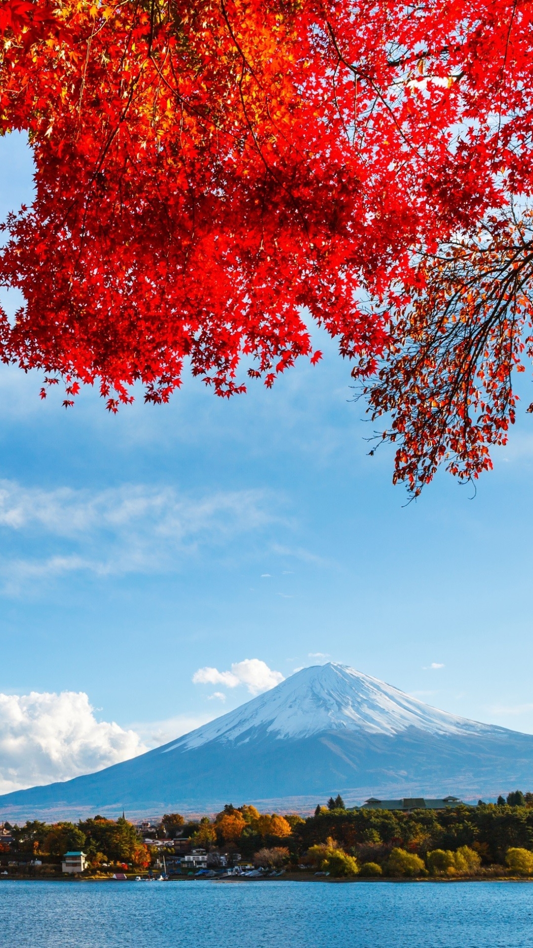Download mobile wallpaper Fall, Earth, Japan, Volcano, Mount Fuji, Volcanoes for free.