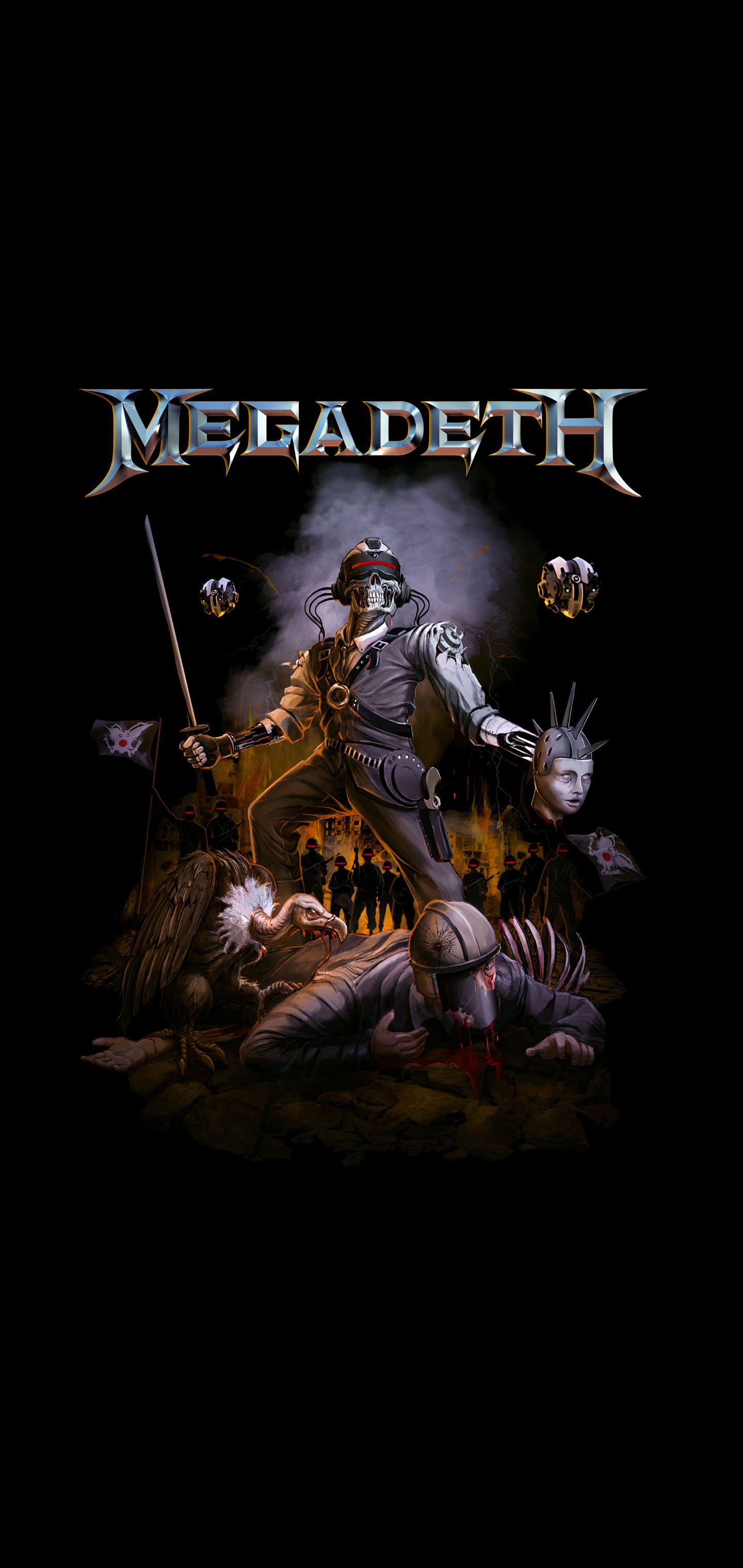 Download mobile wallpaper Music, Megadeth, Thrash Metal for free.