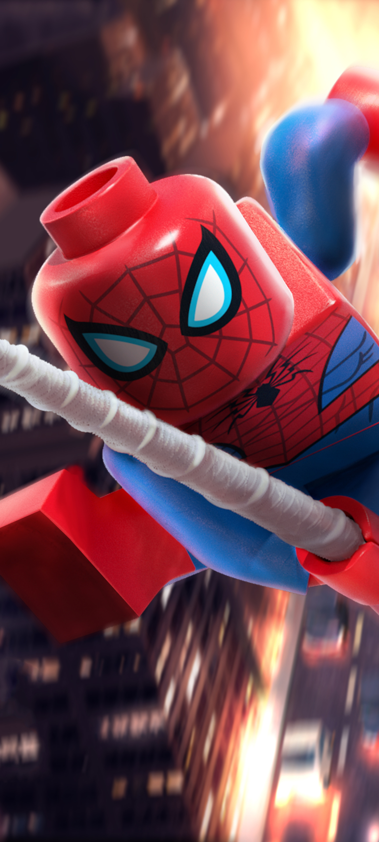 Baixar papel de parede para celular de Homem Aranha, Lego, Filme, Lego Spider Man: Vexed By Venom gratuito.