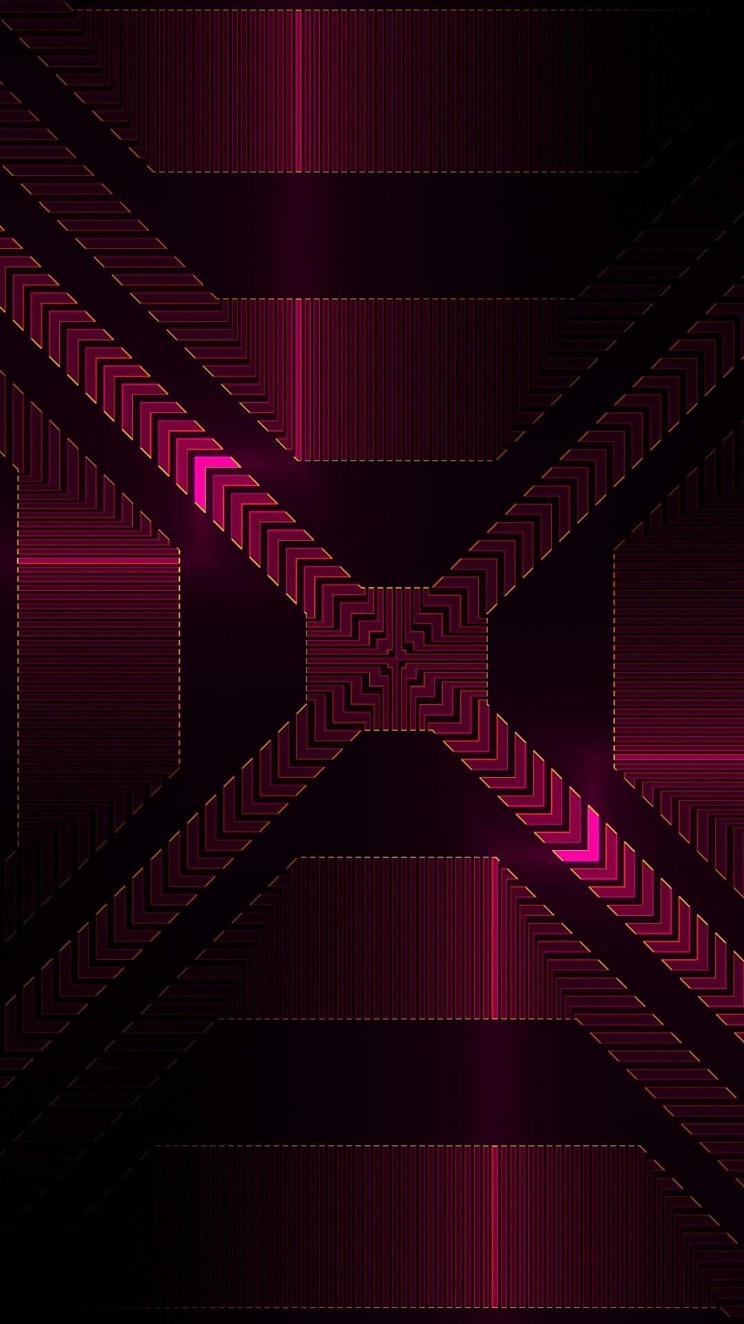 Download mobile wallpaper Abstract, Pink, Lines, Geometry for free.