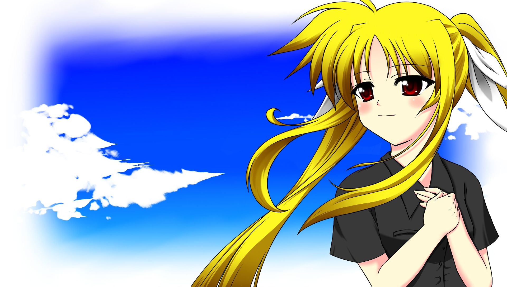 Free download wallpaper Anime, Magical Girl Lyrical Nanoha on your PC desktop