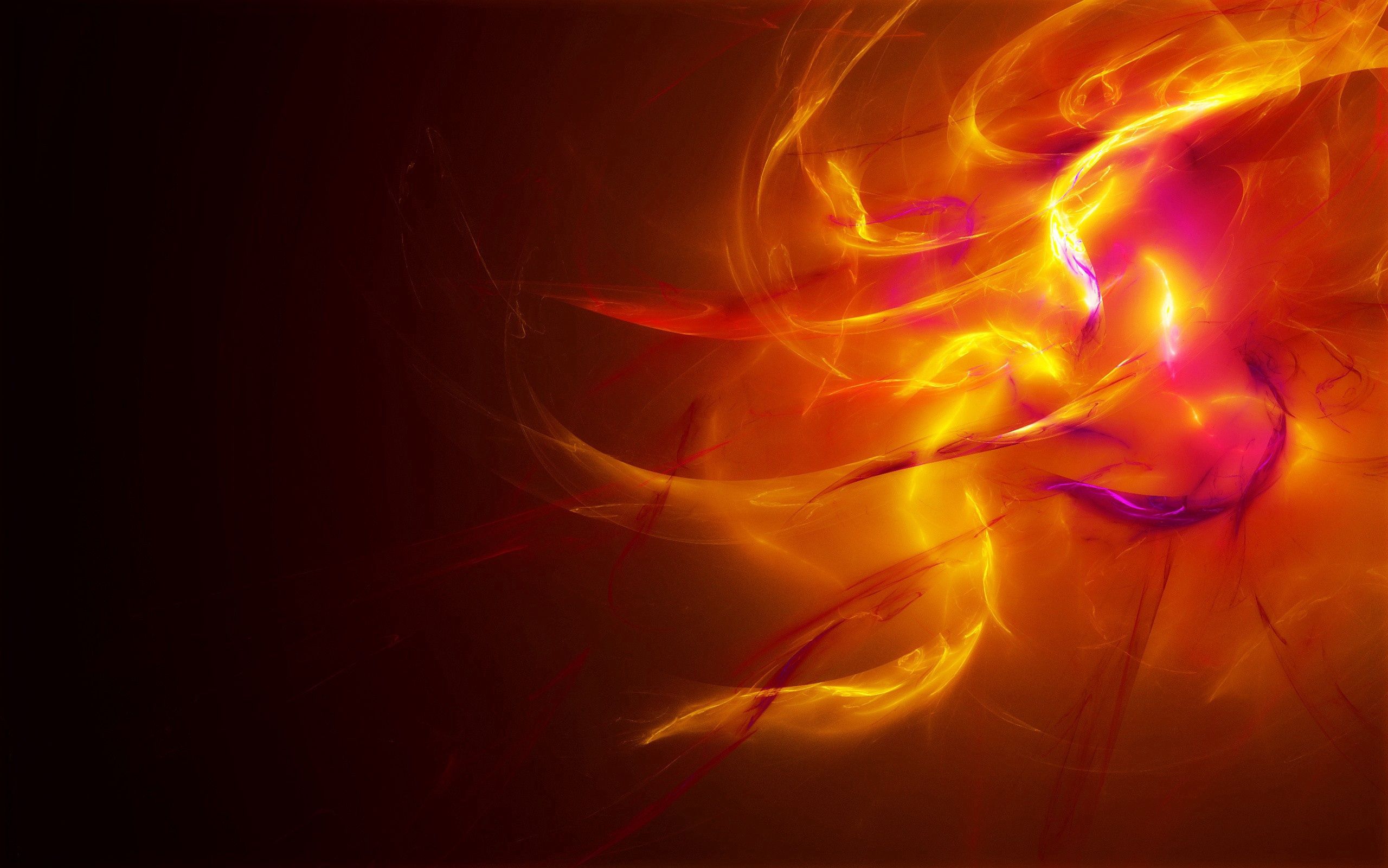 Download mobile wallpaper Shadow, Explosion, Flame, Lines, Fire, Abstract for free.