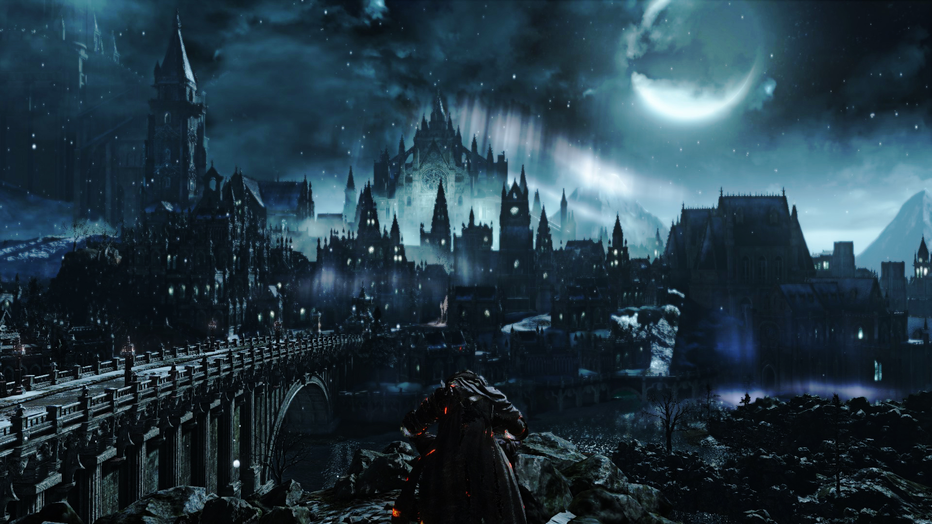Laden Sie das Computerspiele, Großstadt, Dark Souls, Dark Souls Iii-Bild kostenlos auf Ihren PC-Desktop herunter