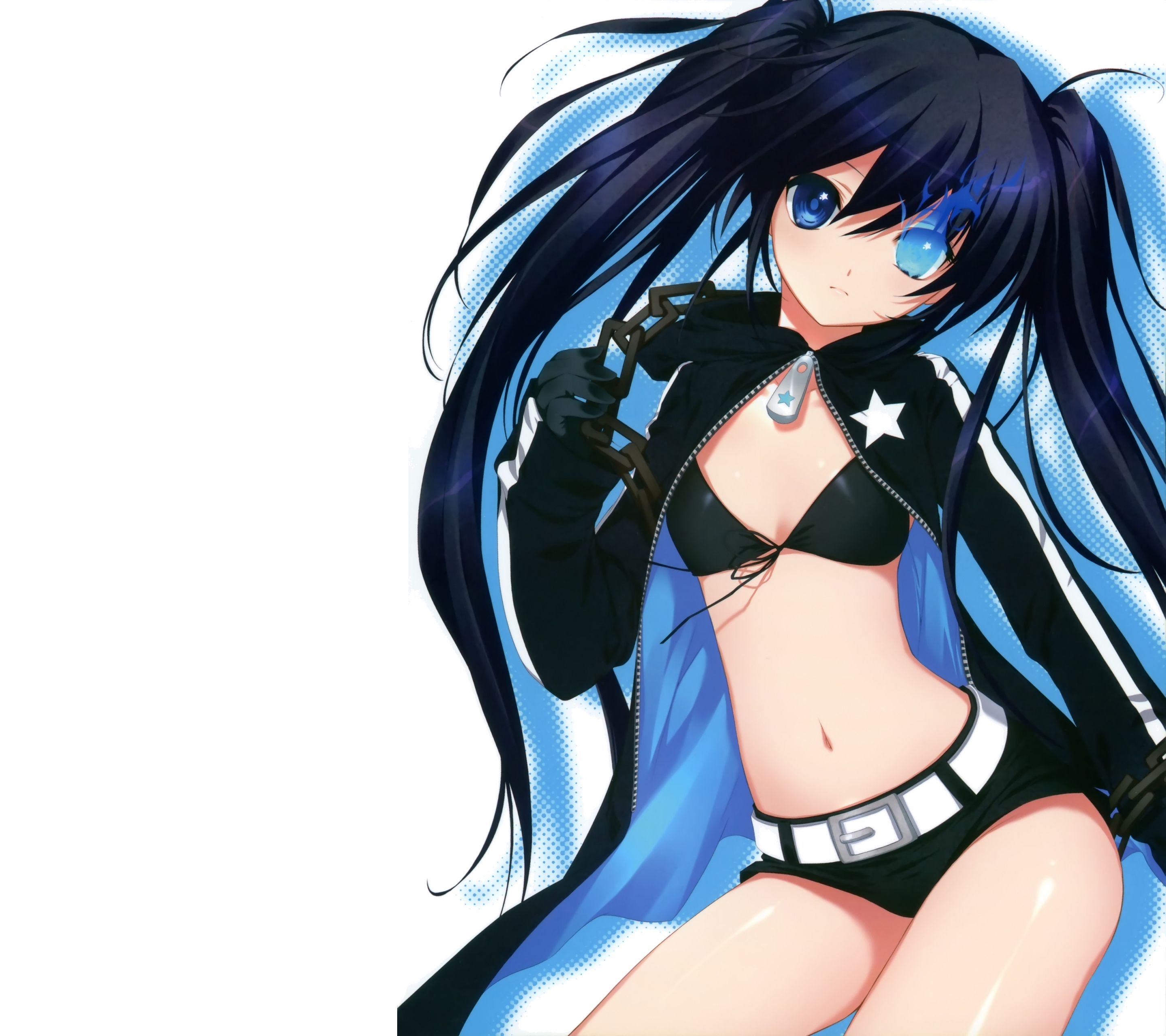 Download mobile wallpaper Anime, Black Rock Shooter for free.