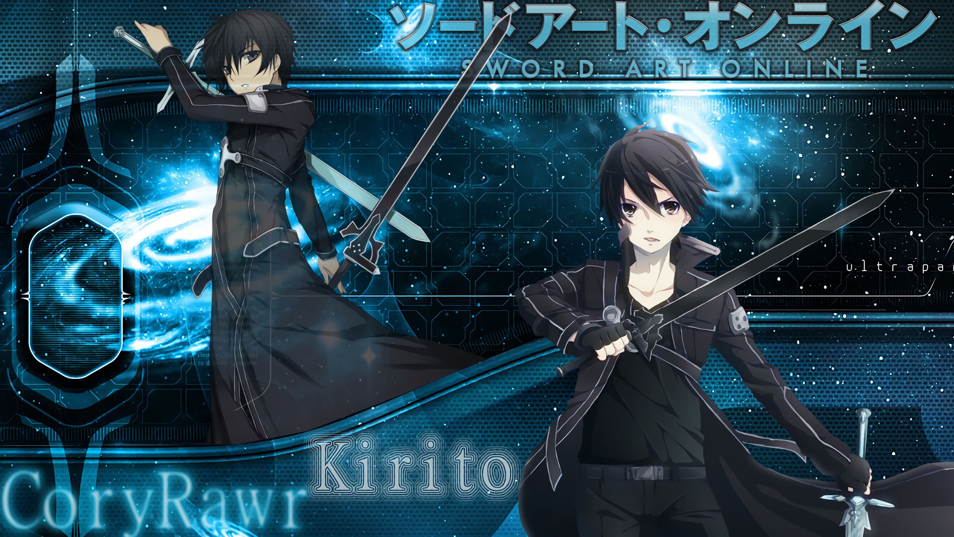 Laden Sie das Animes, Sword Art Online, Kirito (Schwertkunst Online), Kazuto Kirigaya-Bild kostenlos auf Ihren PC-Desktop herunter