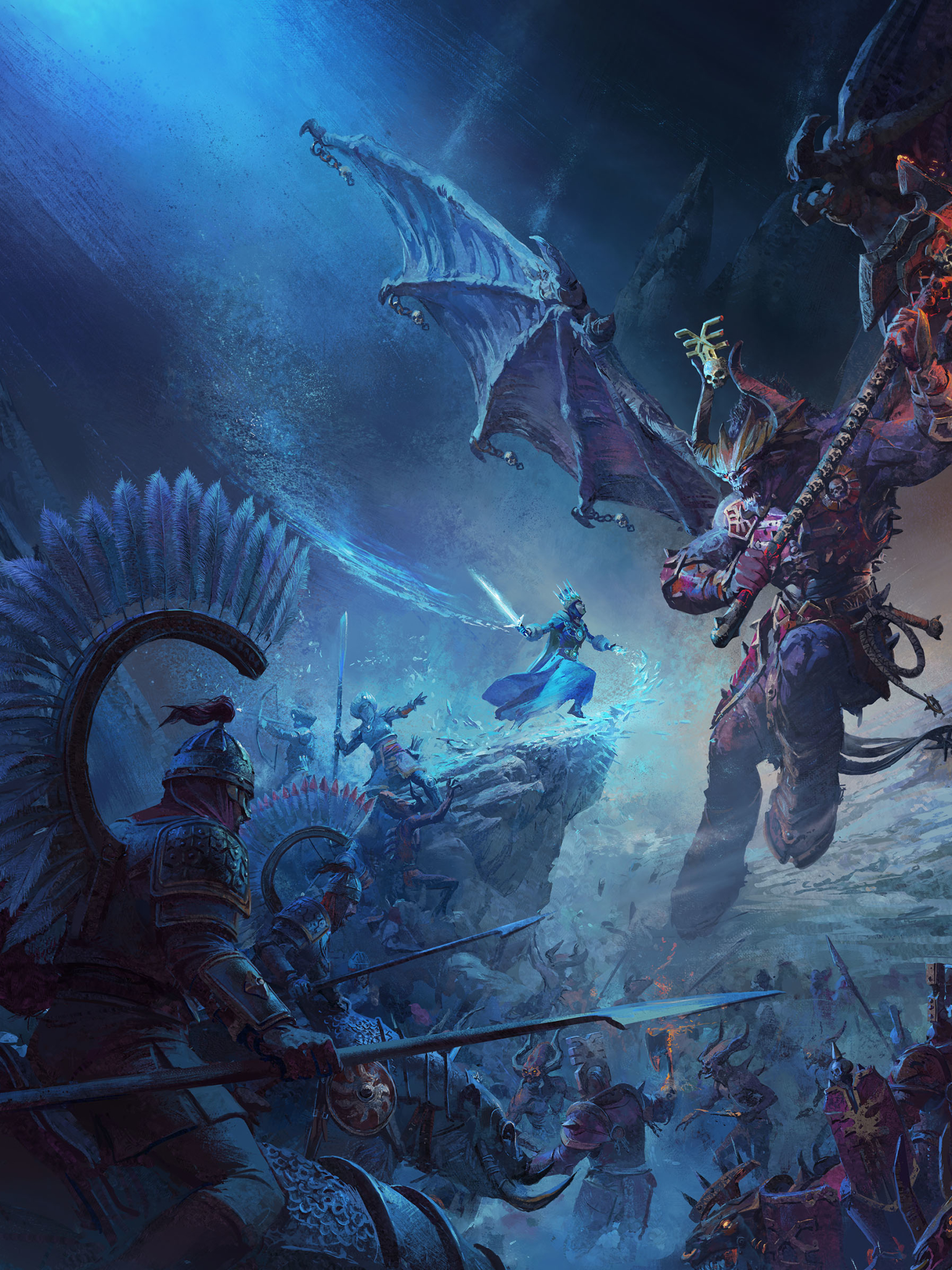 Download mobile wallpaper Video Game, Total War, Total War: Warhammer Iii for free.