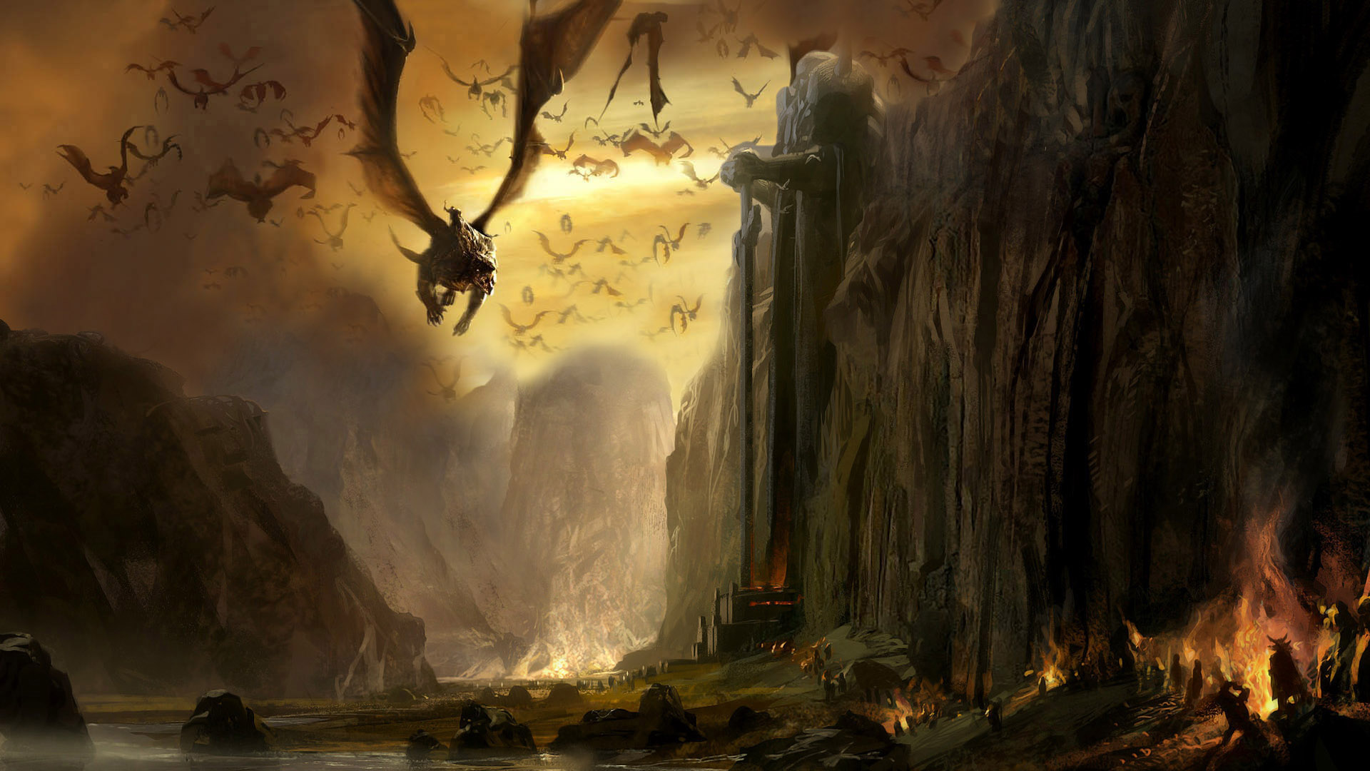 Free download wallpaper Fantasy, Dragon on your PC desktop