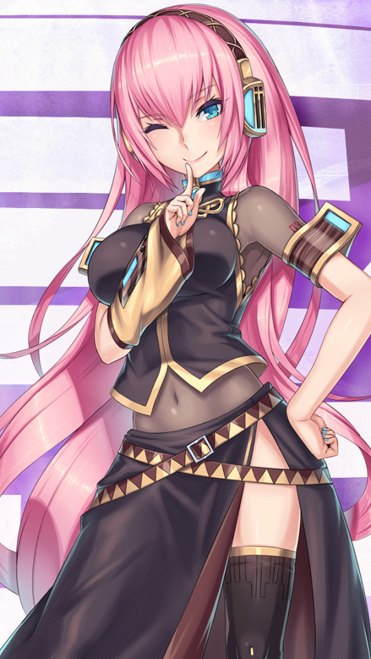 Descarga gratuita de fondo de pantalla para móvil de Vocaloid, Luka Megurine, Animado.