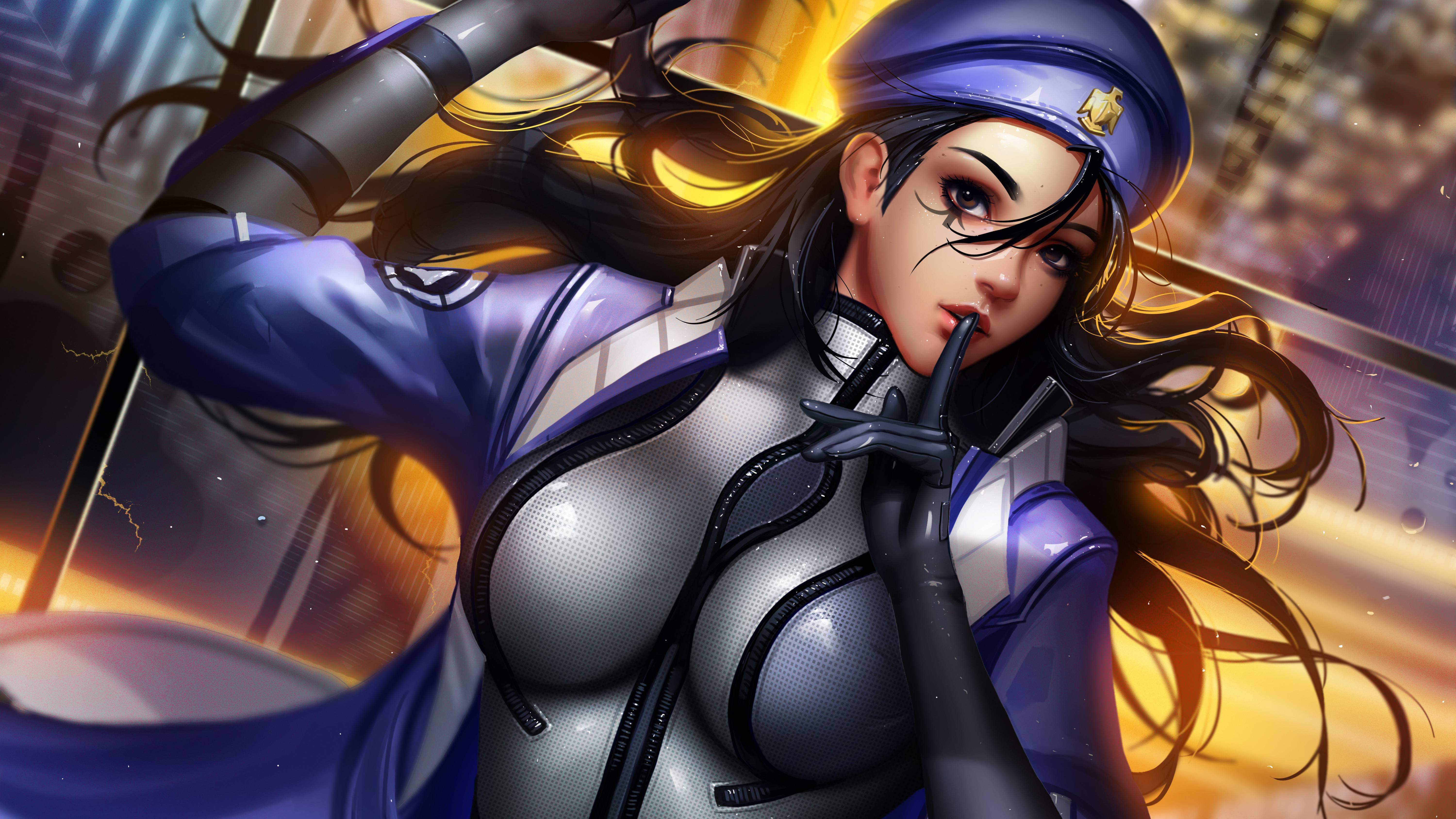 Free download wallpaper Overwatch, Video Game, Black Hair, Ana (Overwatch) on your PC desktop