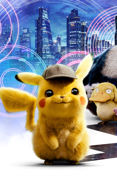 Descarga gratuita de fondo de pantalla para móvil de Pokémon, Pikachu, Películas, Detective Pikachu.