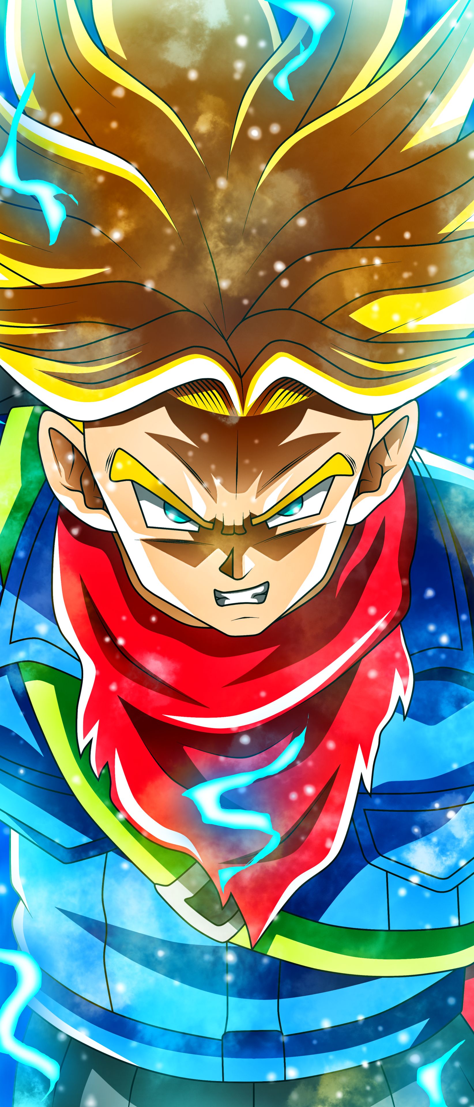 Download mobile wallpaper Anime, Dragon Ball, Trunks (Dragon Ball), Super Saiyan, Dragon Ball Super for free.
