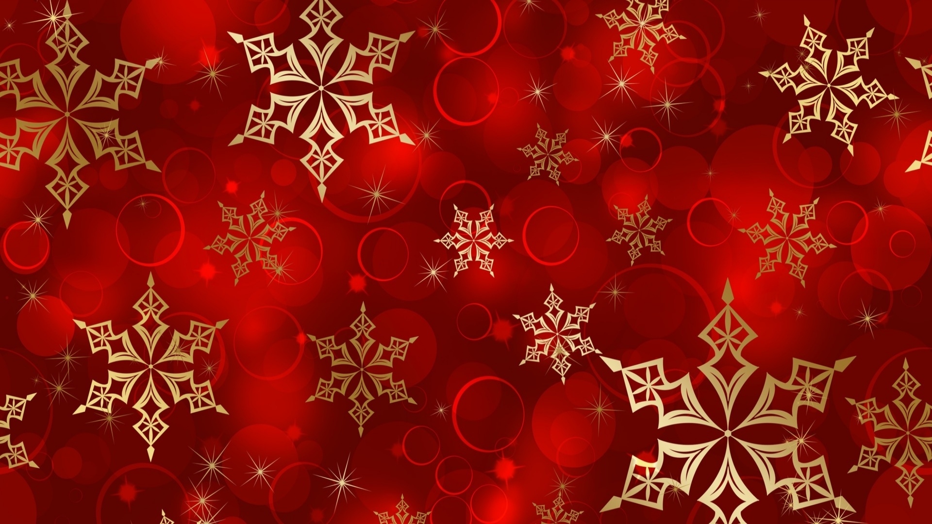 Скачать обои бесплатно Снежинки, Красный, Рождество, Праздничные, Шаблоны картинка на рабочий стол ПК