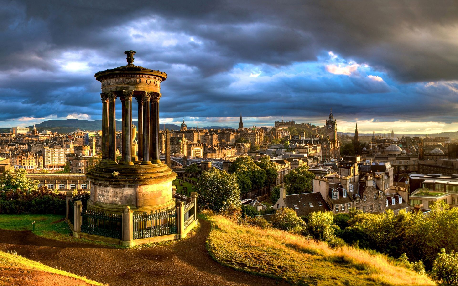 Full HD Wallpaper building, landscape, cities, city, old, stone, ancient
