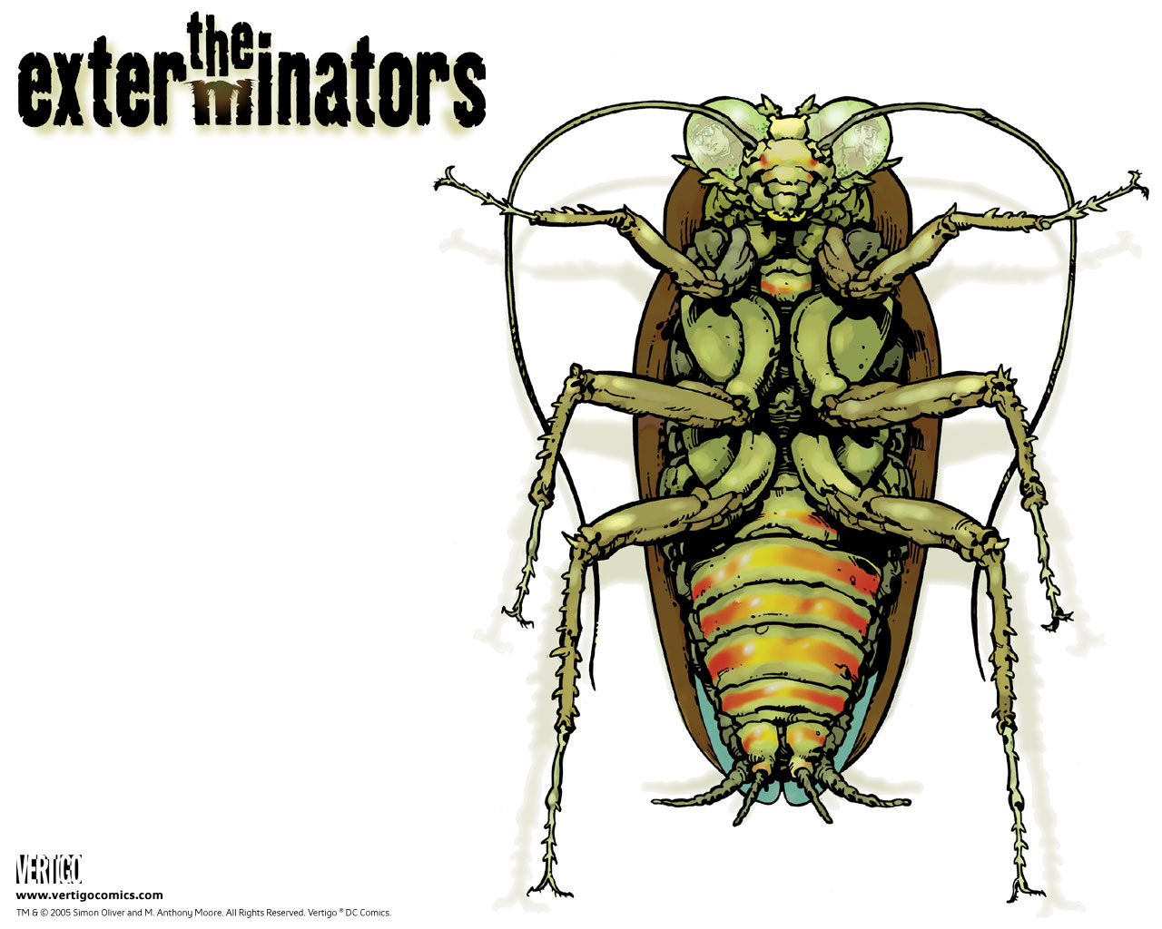 1496901 Hintergrundbild herunterladen comics, exterminators - Bildschirmschoner und Bilder kostenlos