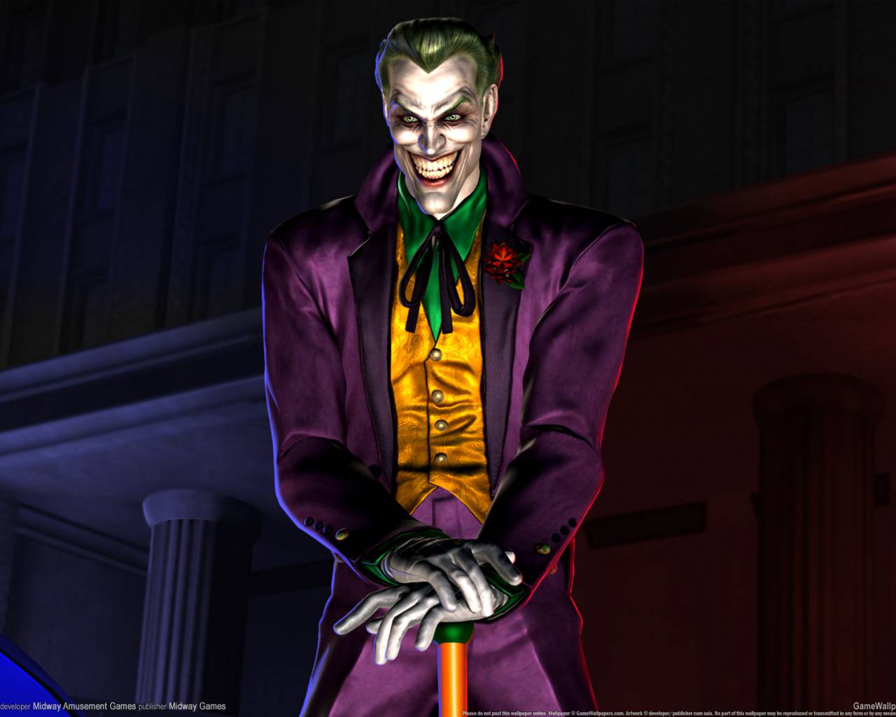 Download mobile wallpaper Batman, Joker, Video Game for free.