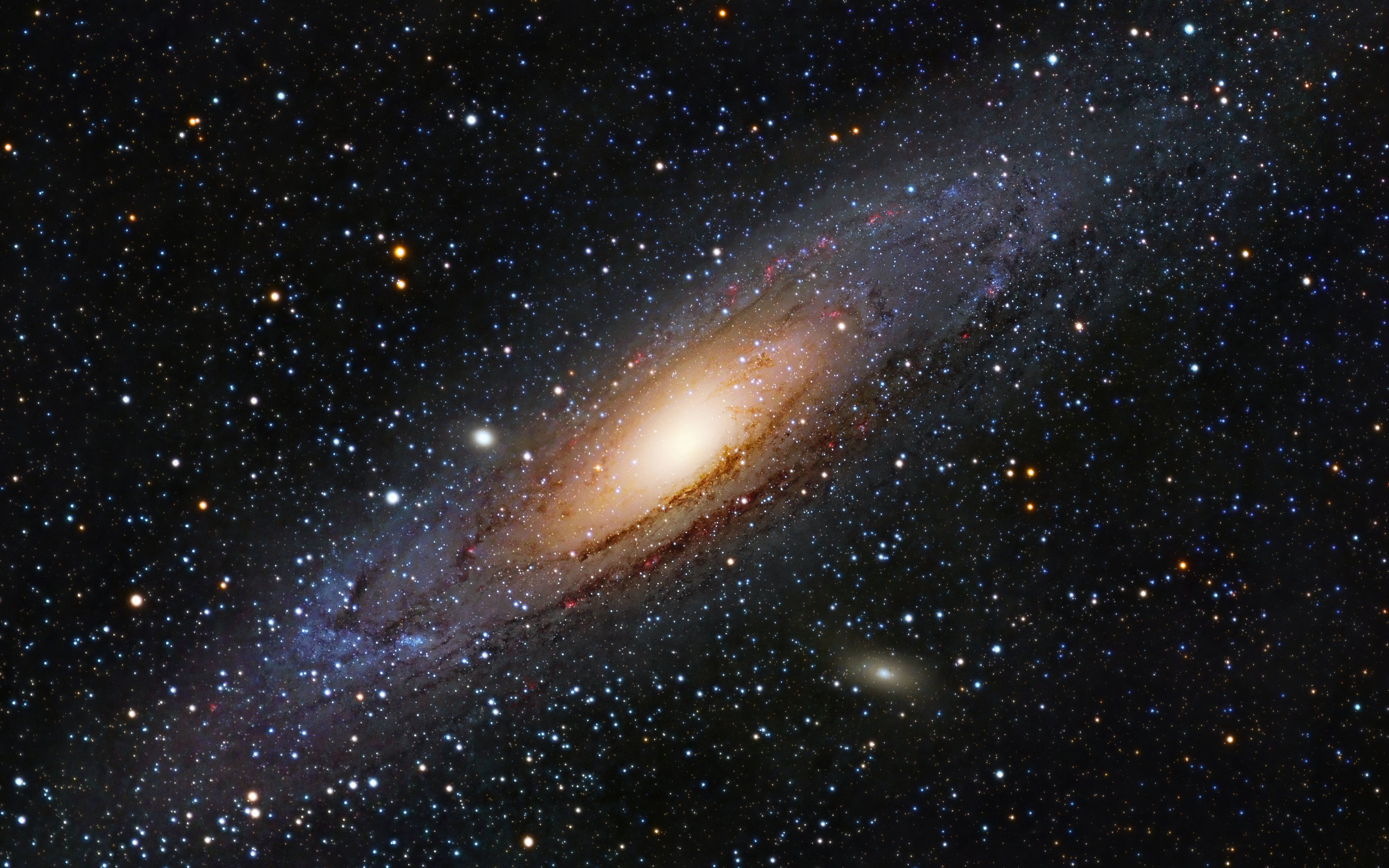 Популярные заставки и фоны Галактика Андромеды на компьютер