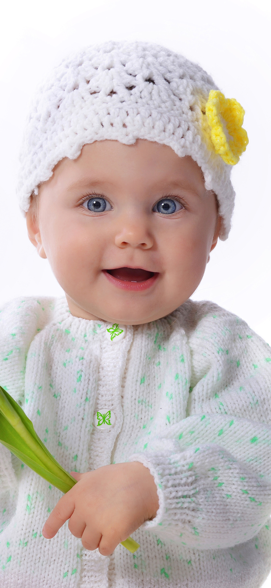 Descarga gratuita de fondo de pantalla para móvil de Lindo, Ojos Azules, Fotografía, Bebé.