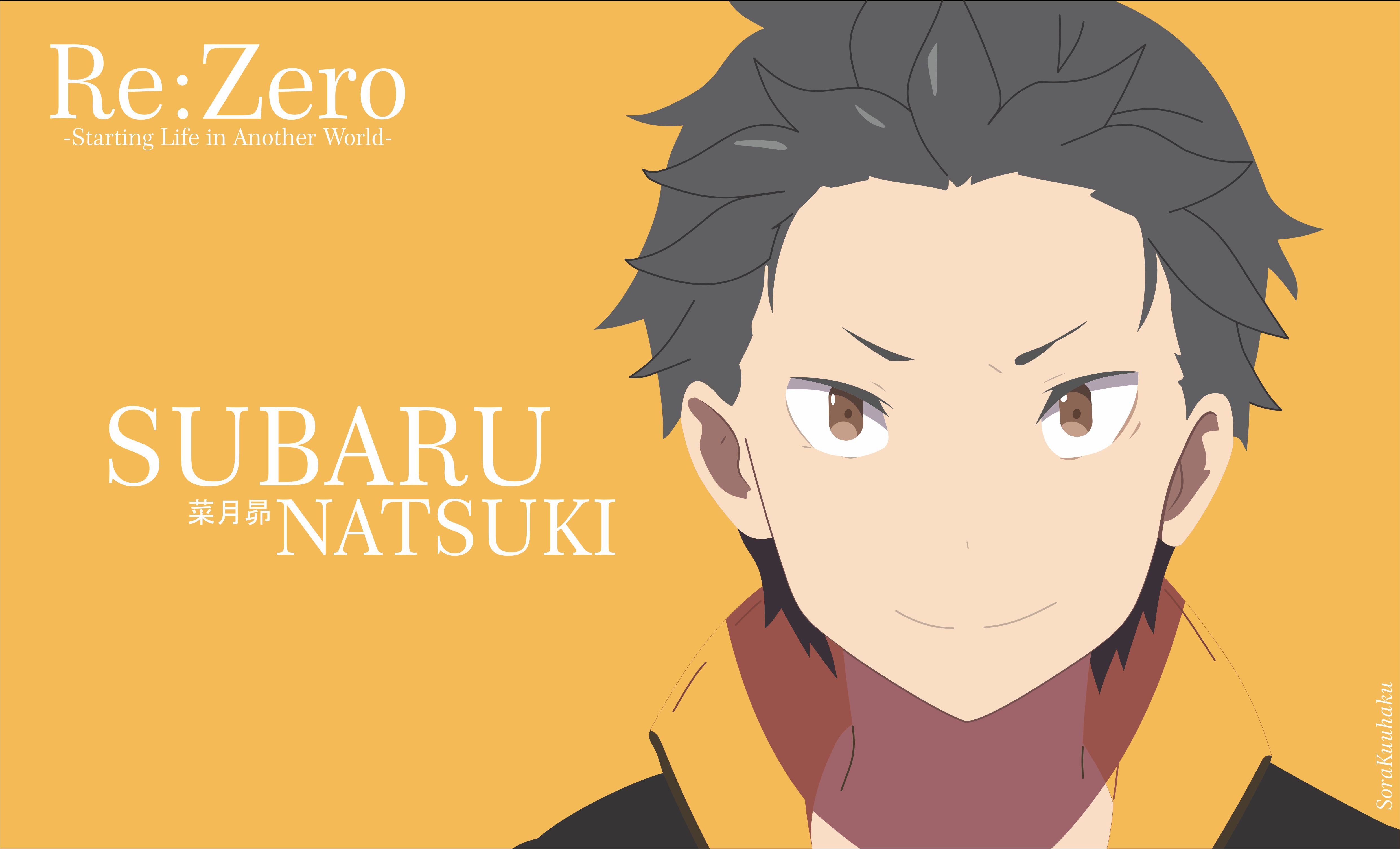 Free download wallpaper Anime, Re:zero Starting Life In Another World, Subaru Natsuki on your PC desktop