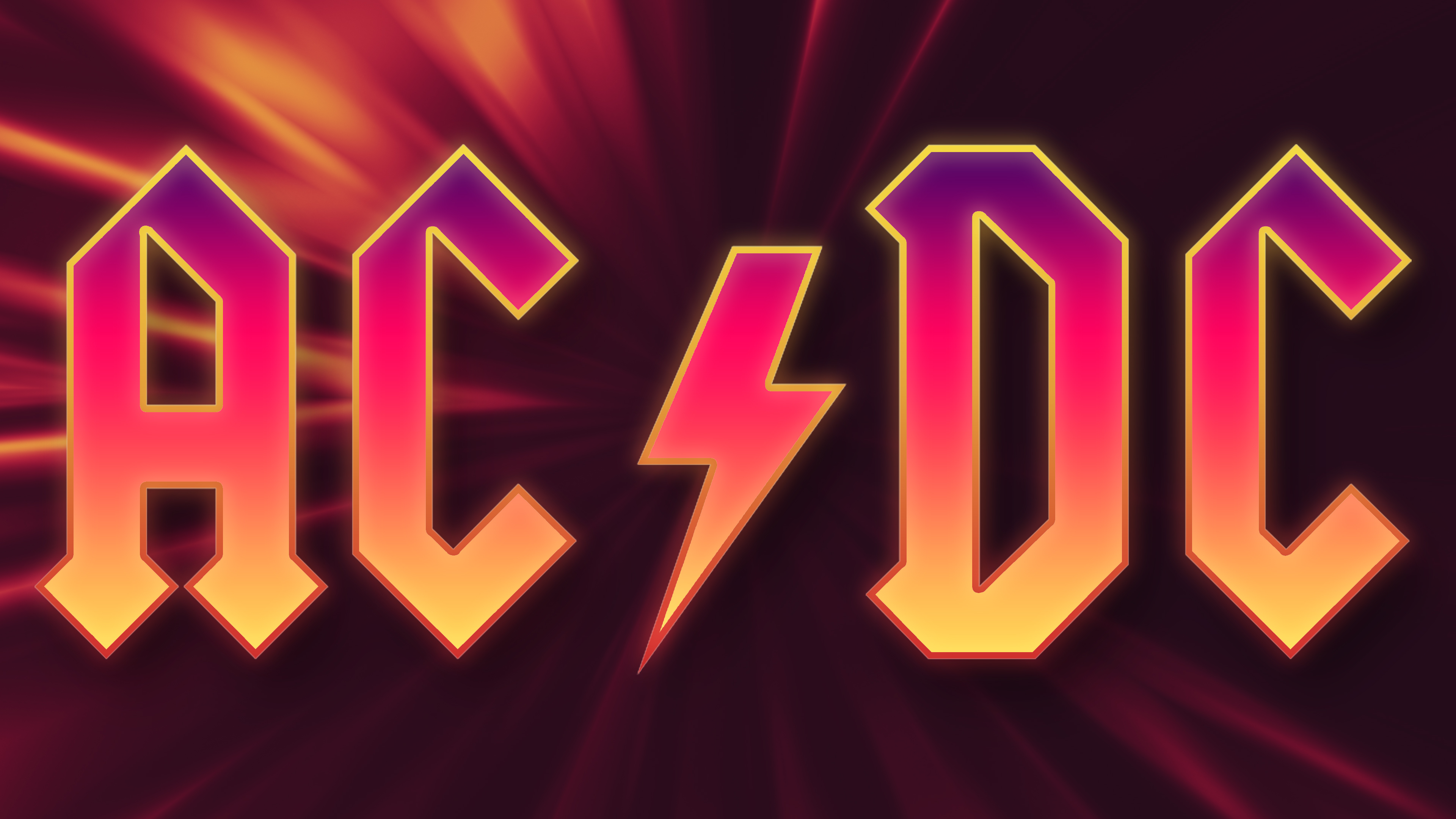 Download mobile wallpaper Music, Gradient, Retro, Ac/dc, Rock Band for free.