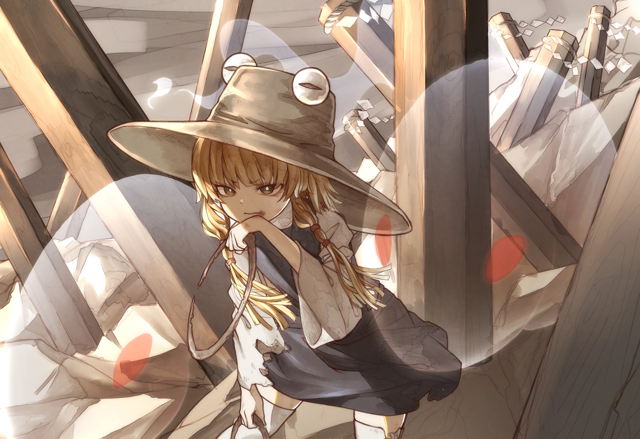 Free download wallpaper Anime, Touhou, Suwako Moriya on your PC desktop