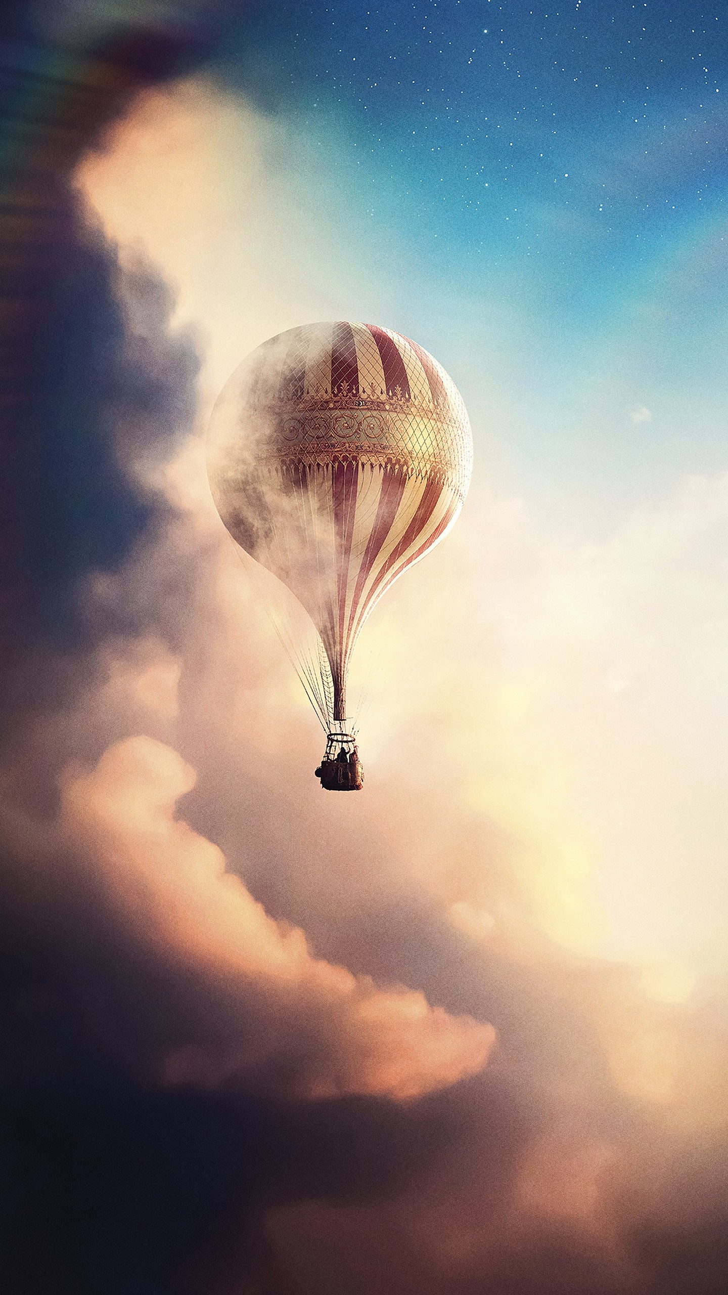 Download mobile wallpaper Movie, Hot Air Balloon, The Aeronauts for free.