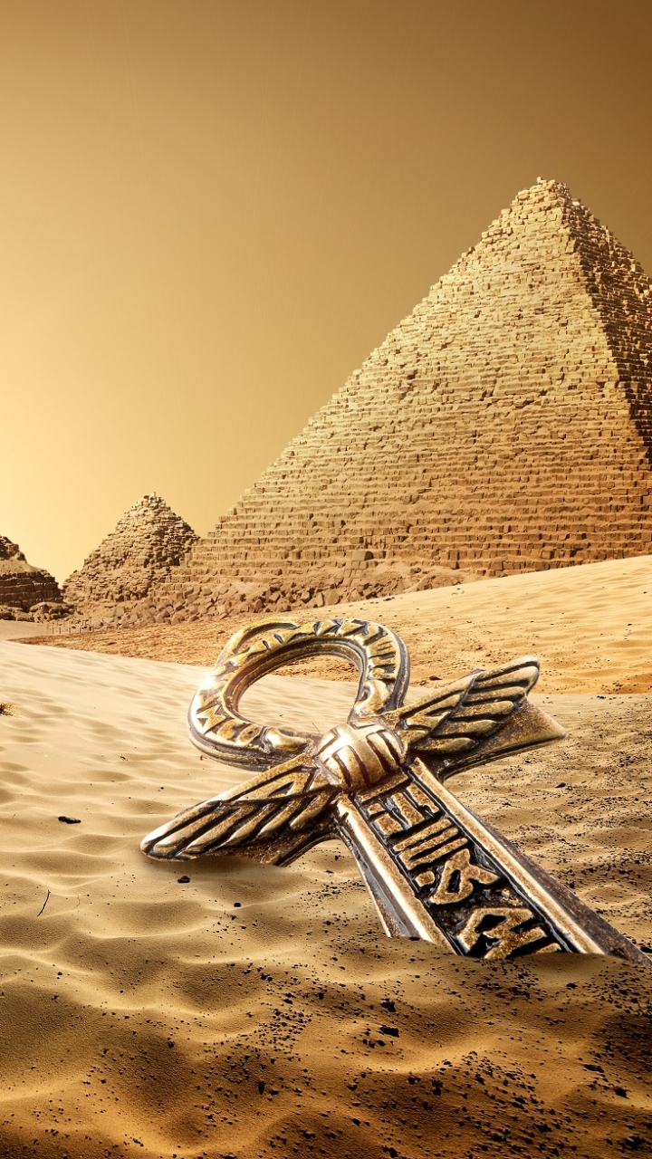 Download mobile wallpaper Pyramid, Man Made, Egyptian for free.