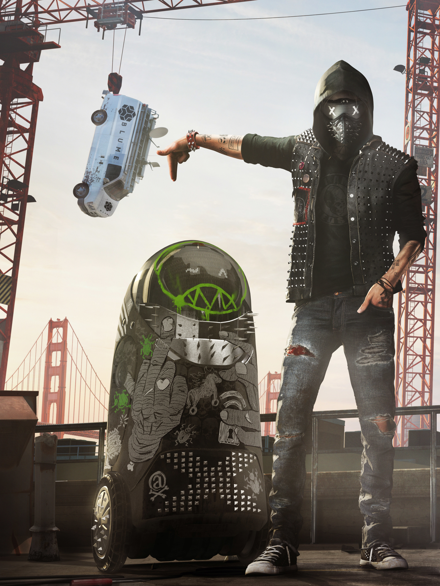 Download mobile wallpaper Watch Dogs, Video Game, Watch Dogs 2 for free.