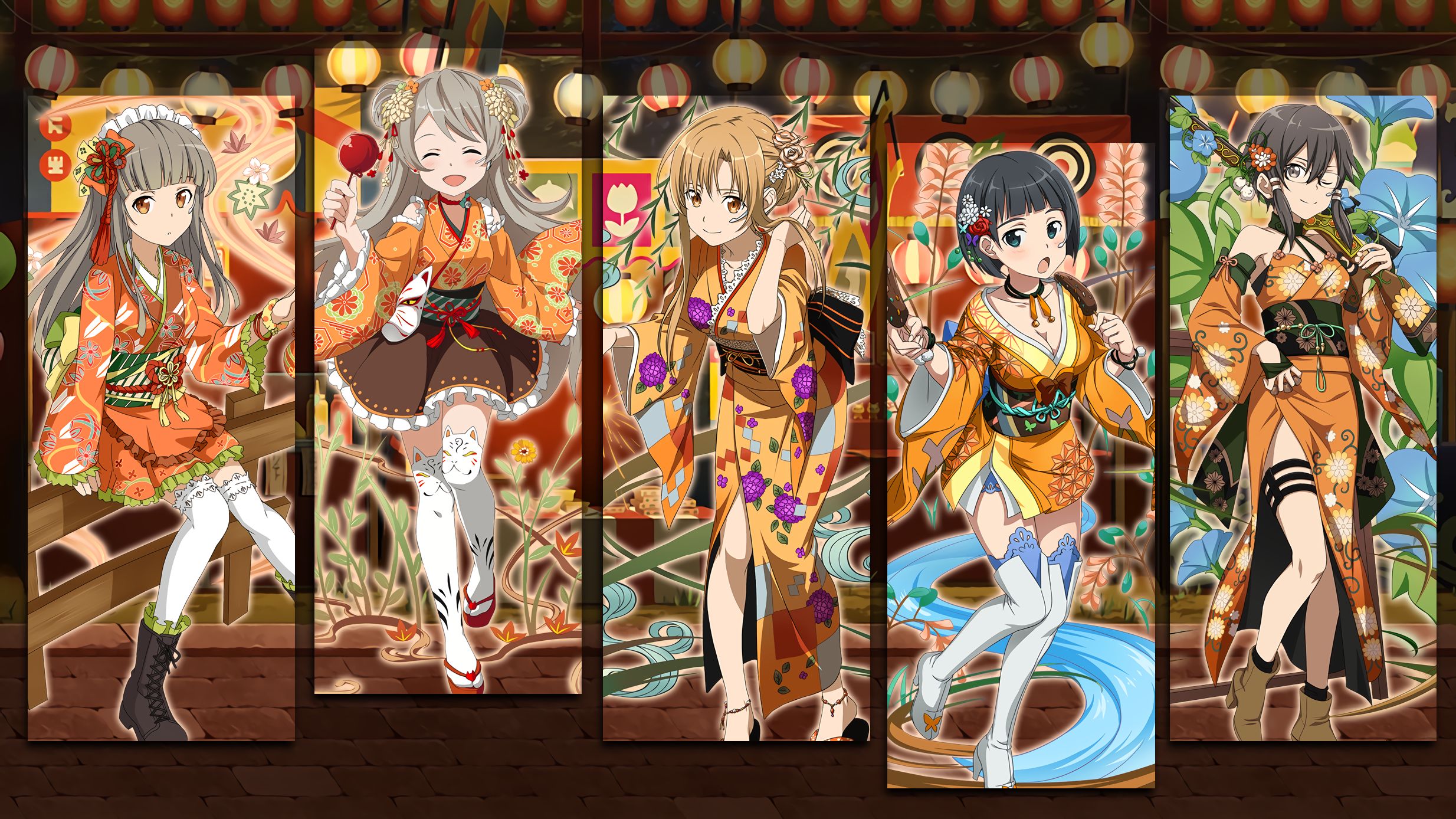 Download mobile wallpaper Anime, Sword Art Online, Yukata, Sword Art Online: Memory Defrag for free.