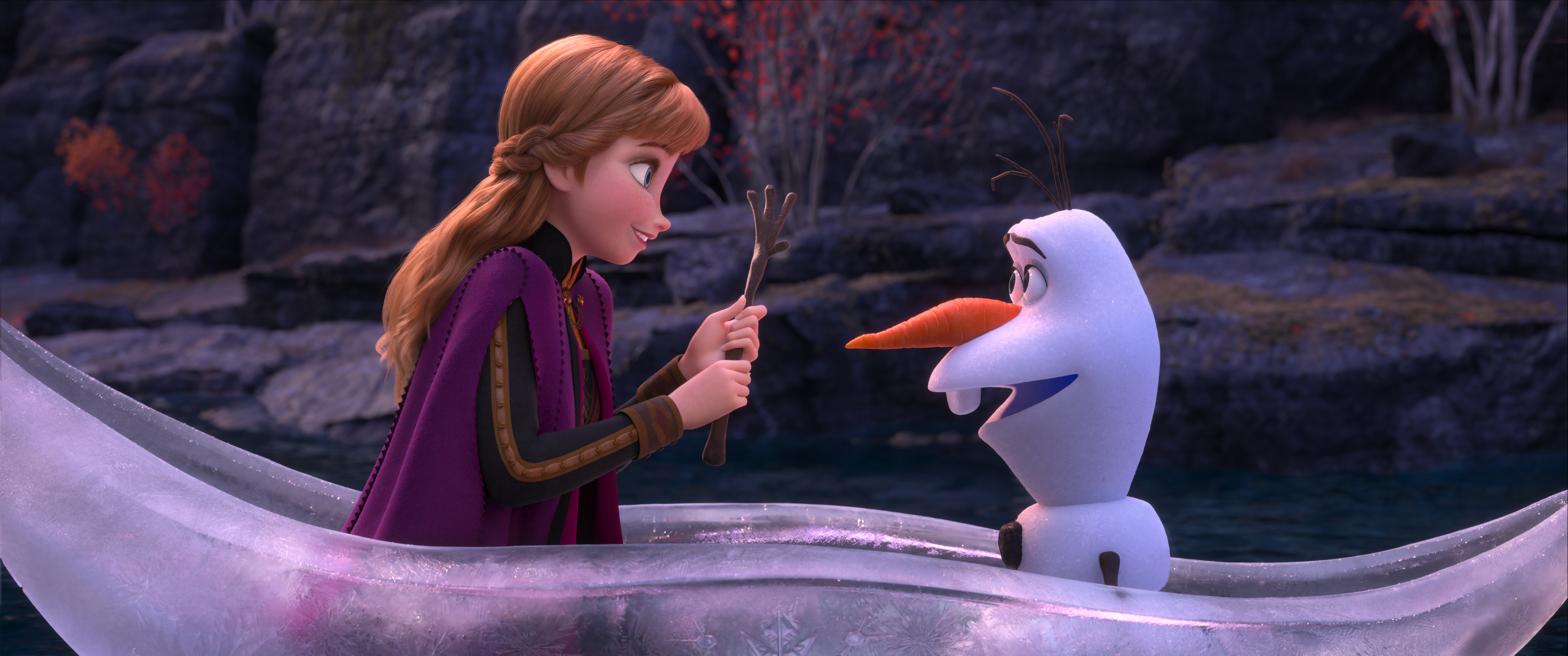 frozen 2, movie, anna (frozen), olaf (frozen)