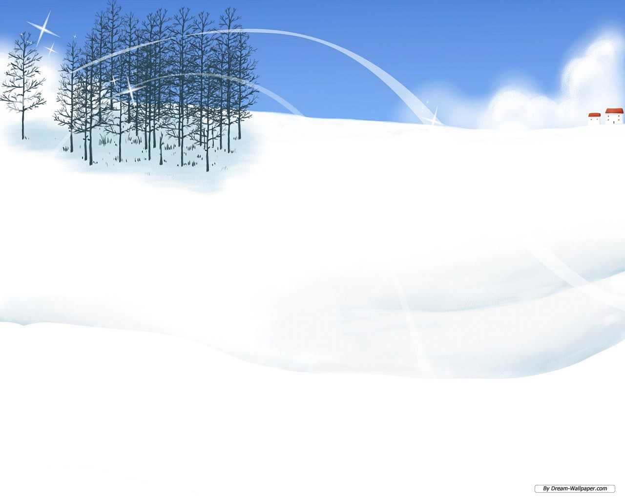 Download mobile wallpaper Winter, Artistic for free.