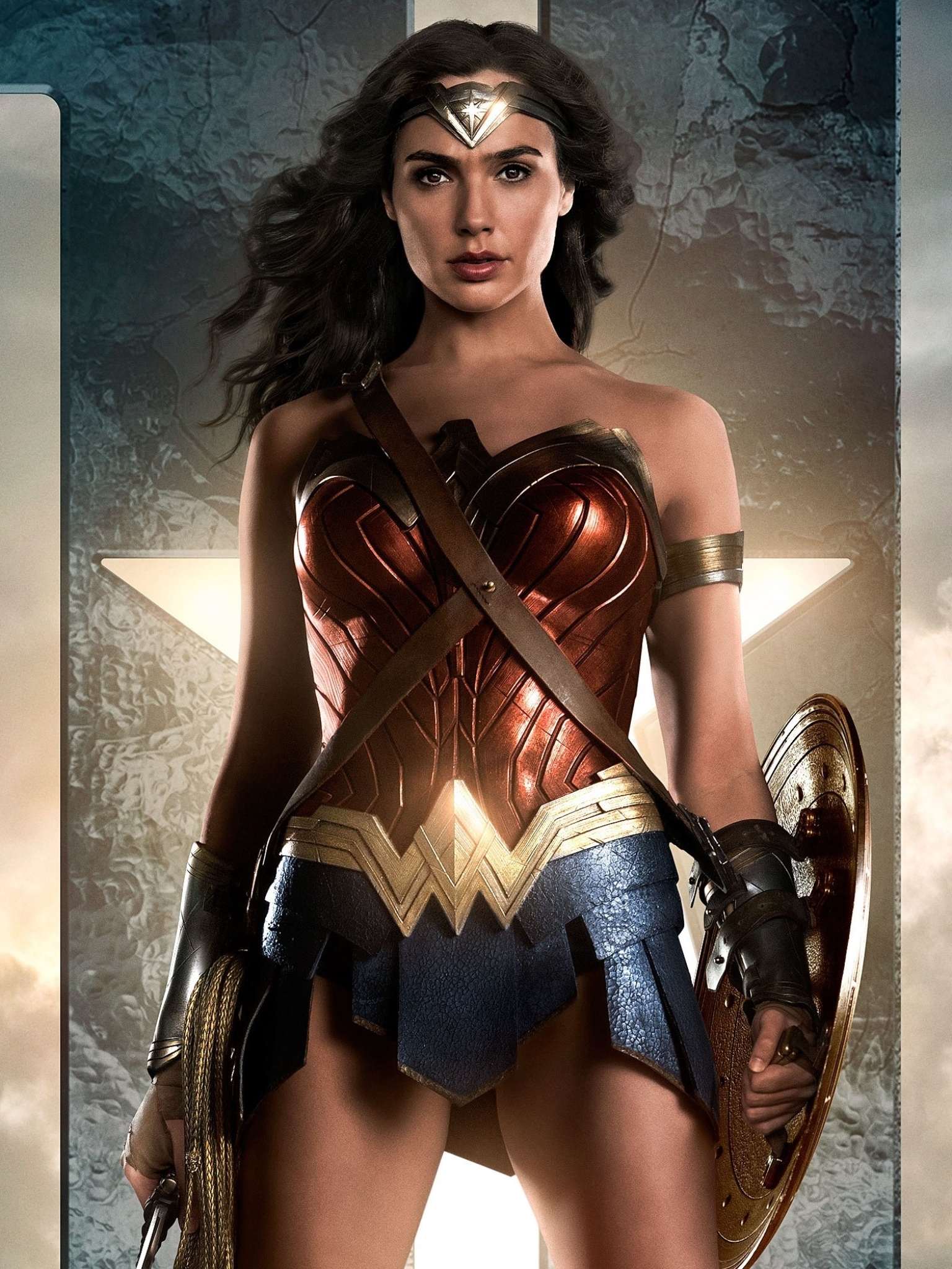 Handy-Wallpaper Filme, Dc Comics, Wonderwoman, Gerechtigkeitsliga, Gal Gadot, Justice League, Wunderfrau kostenlos herunterladen.