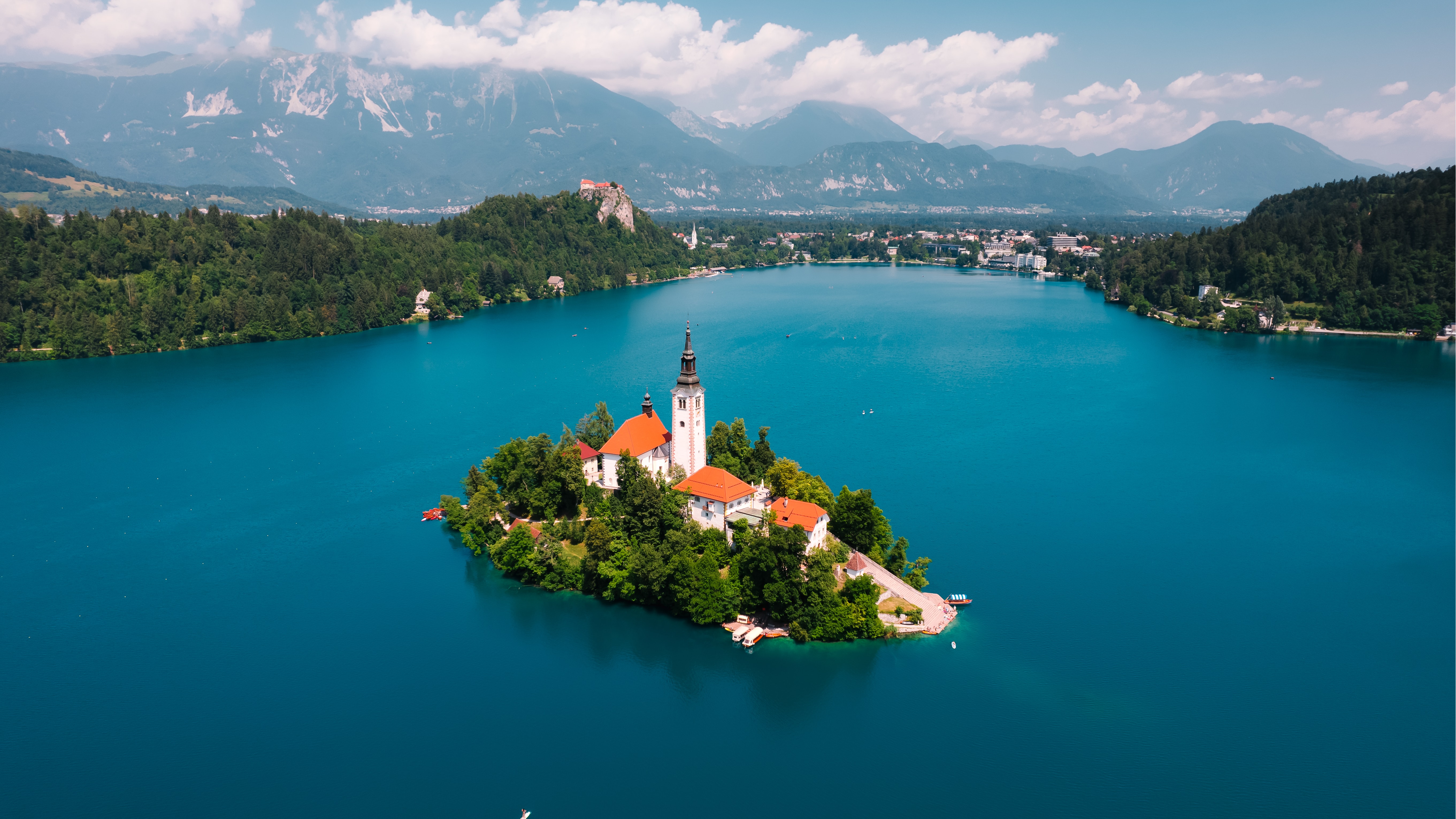lake bled, religious, assumption of mary church, slovenia, churches