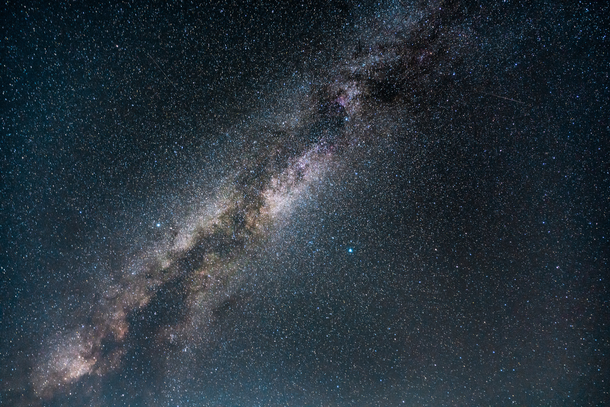 Free download wallpaper Sky, Stars, Night, Starry Sky, Milky Way, Sci Fi on your PC desktop