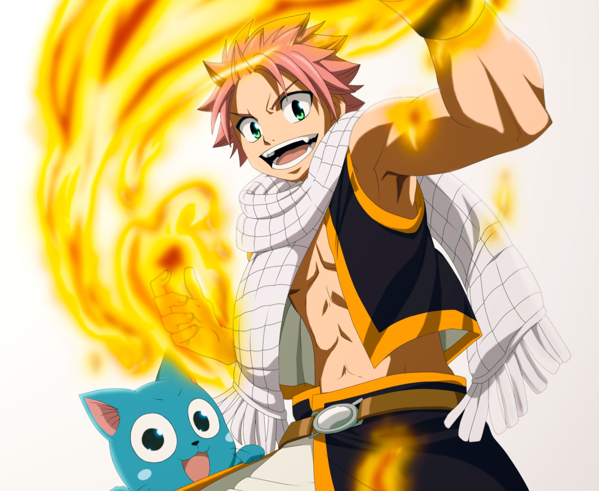 Free download wallpaper Anime, Fairy Tail, Natsu Dragneel, Happy (Fairy Tail) on your PC desktop