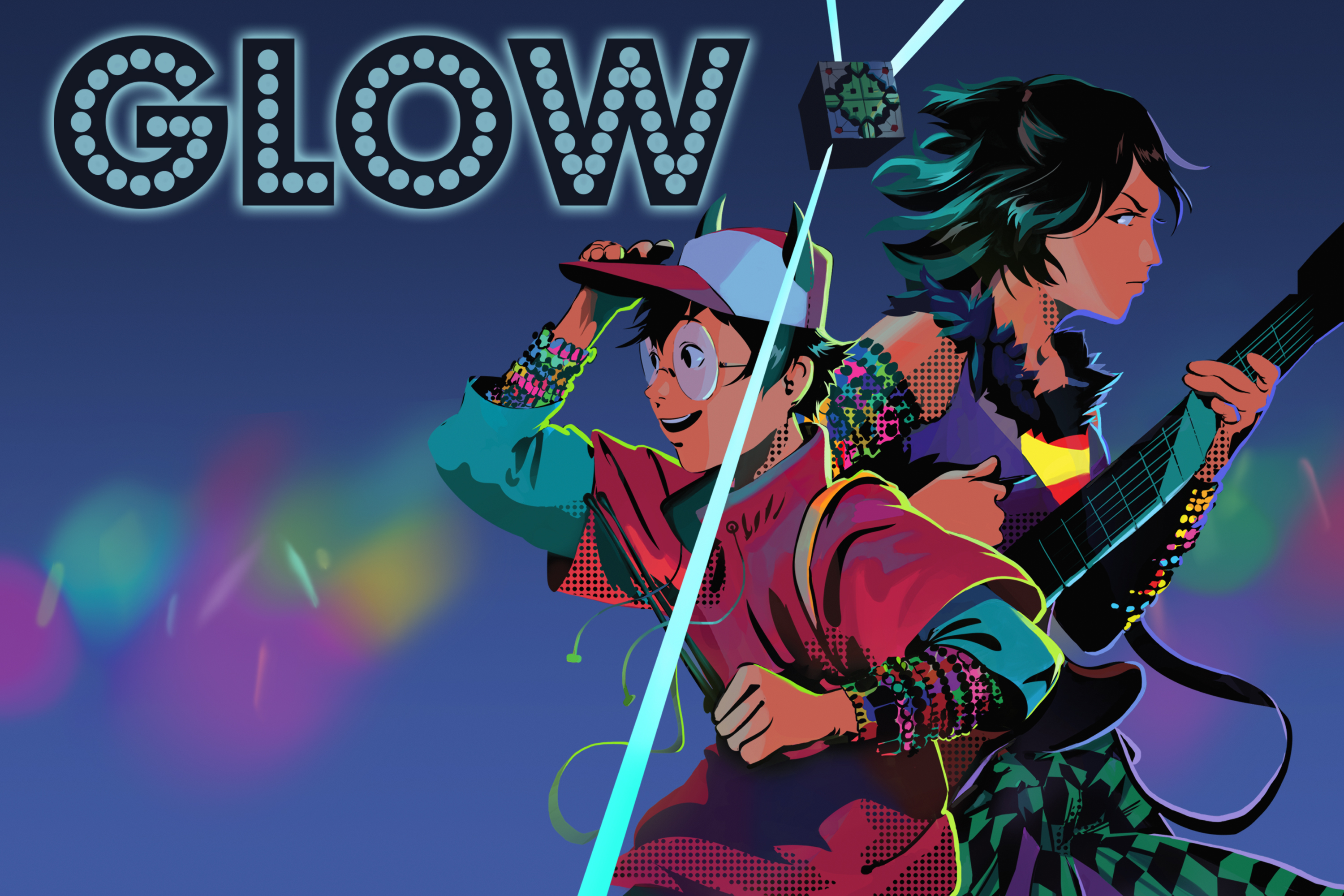 Laden Sie das Glow, Comics-Bild kostenlos auf Ihren PC-Desktop herunter