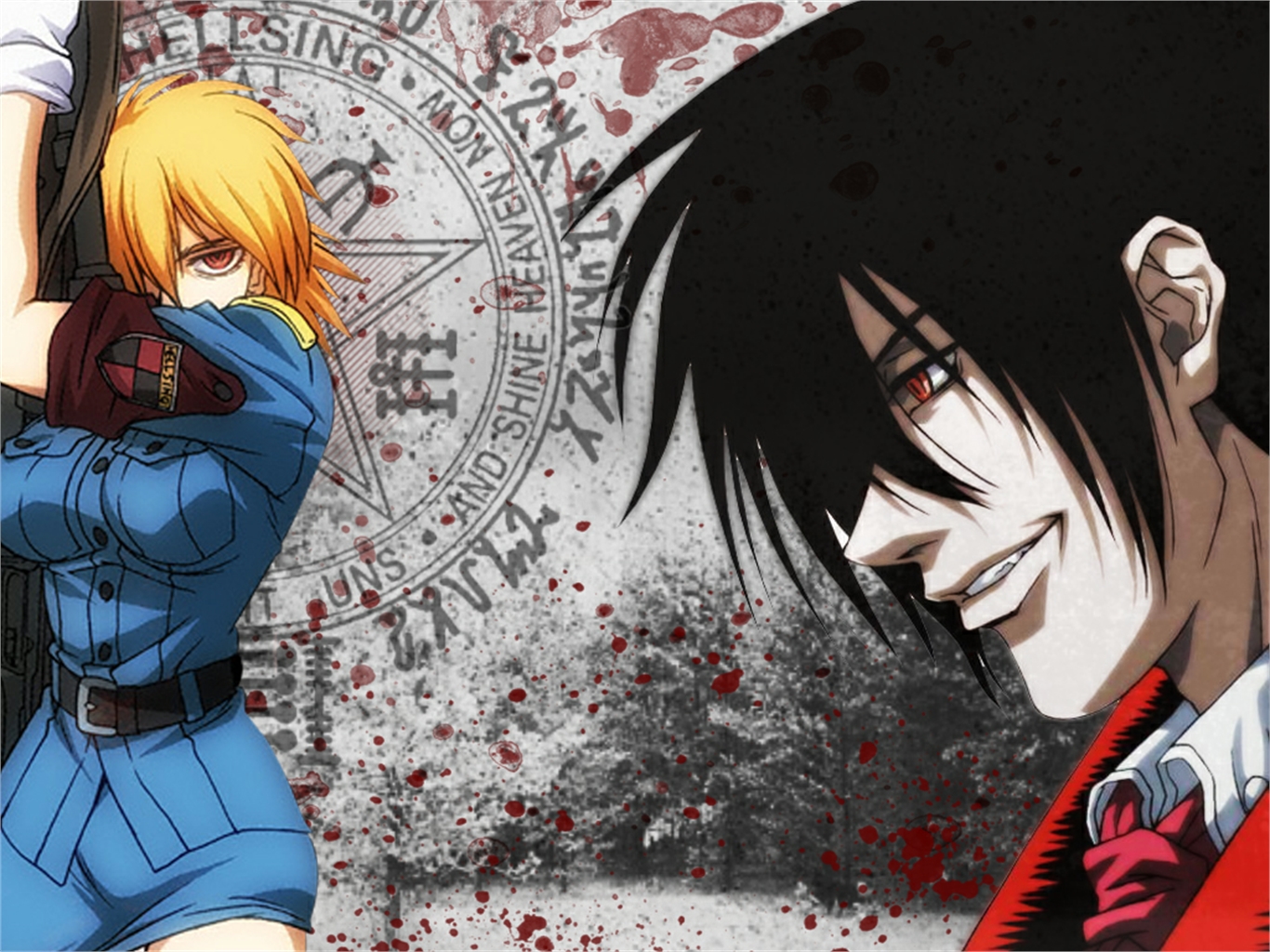 Laden Sie das Animes, Hellsing-Bild kostenlos auf Ihren PC-Desktop herunter